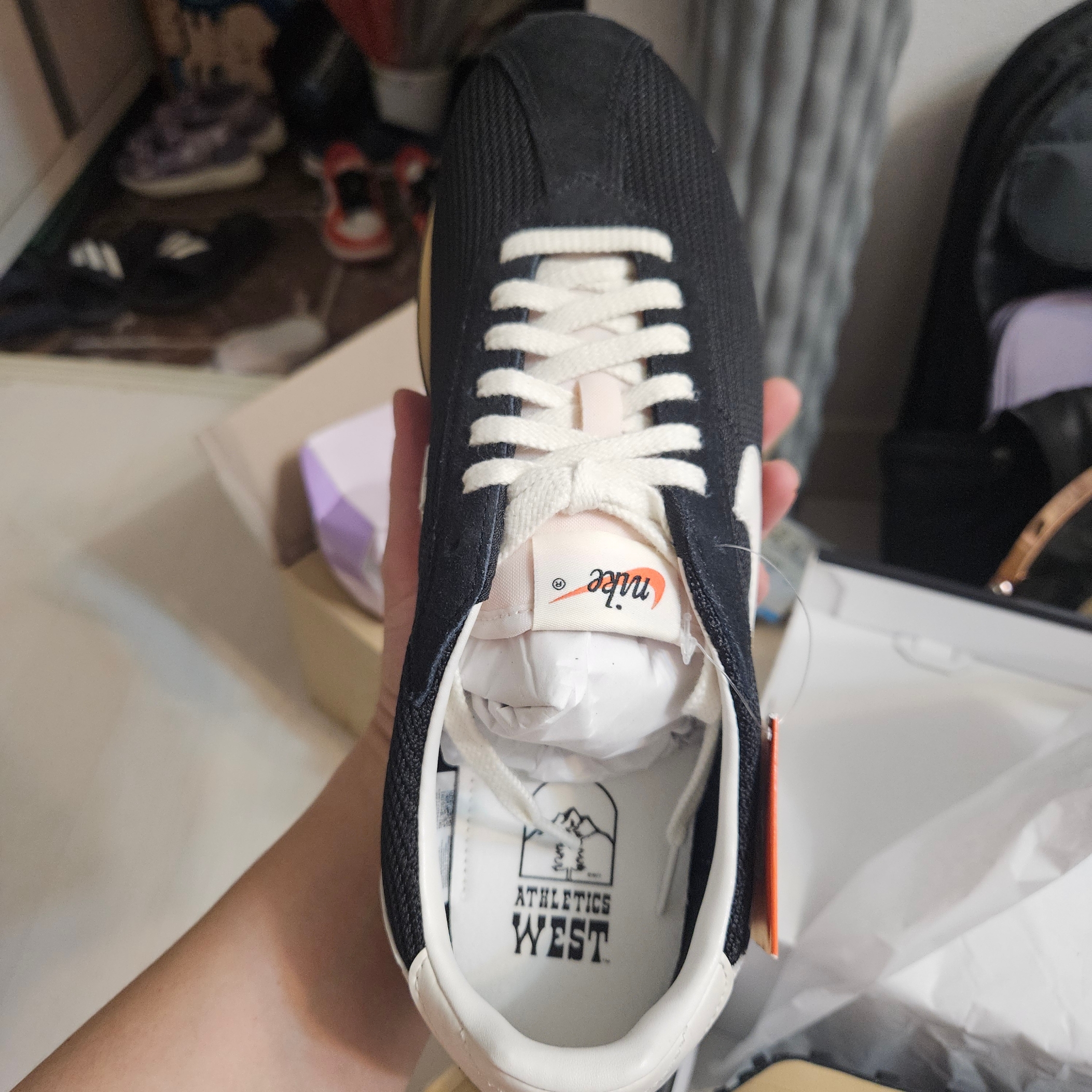 Nike LD-1000 SP Black and Sail 착용 스타일 - 4