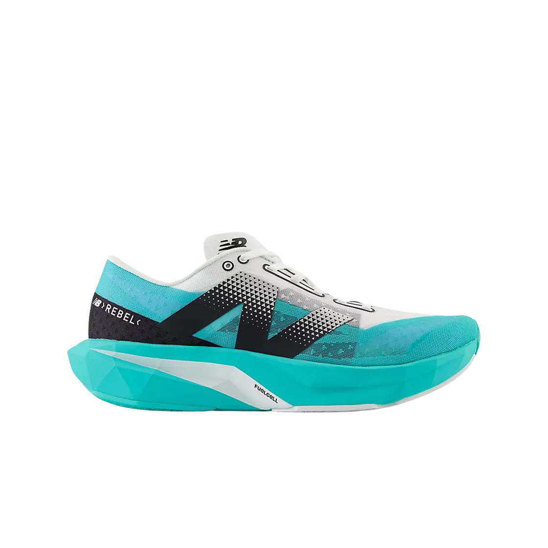 뉴발란스 퓨어셀 레벨 v4 사이버 제이드 화이트 - D 스탠다드(New Balance Fuelcell Rebel v4 Cyber Jade White - D Standard)