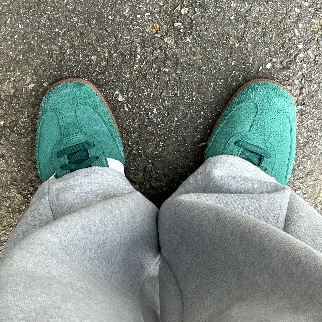 Adidas Samba OG Collegiate Green 착용 스타일 - 2