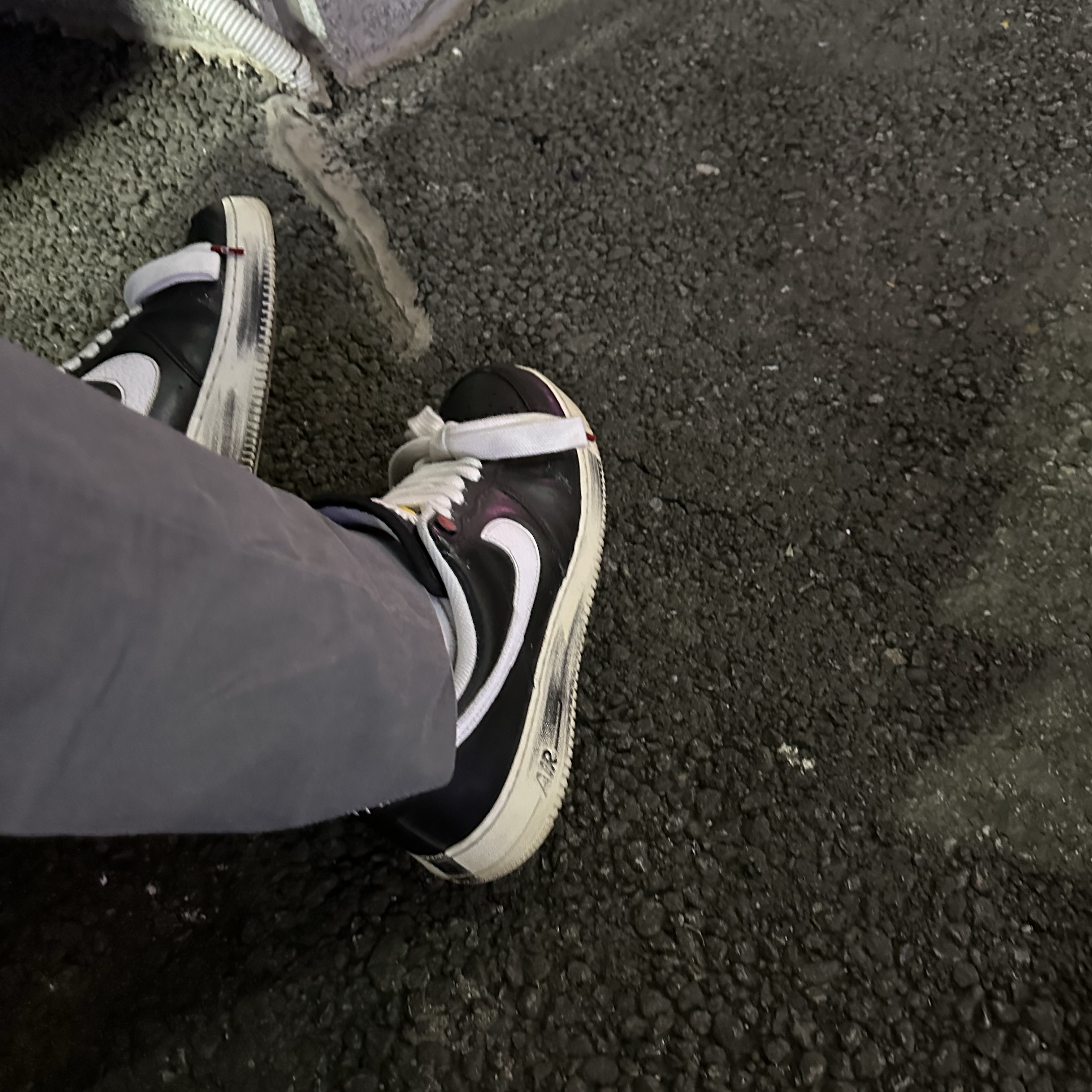 Nike x Peaceminusone Air Force 1 Low Para-Noise 착용 스타일 - 3