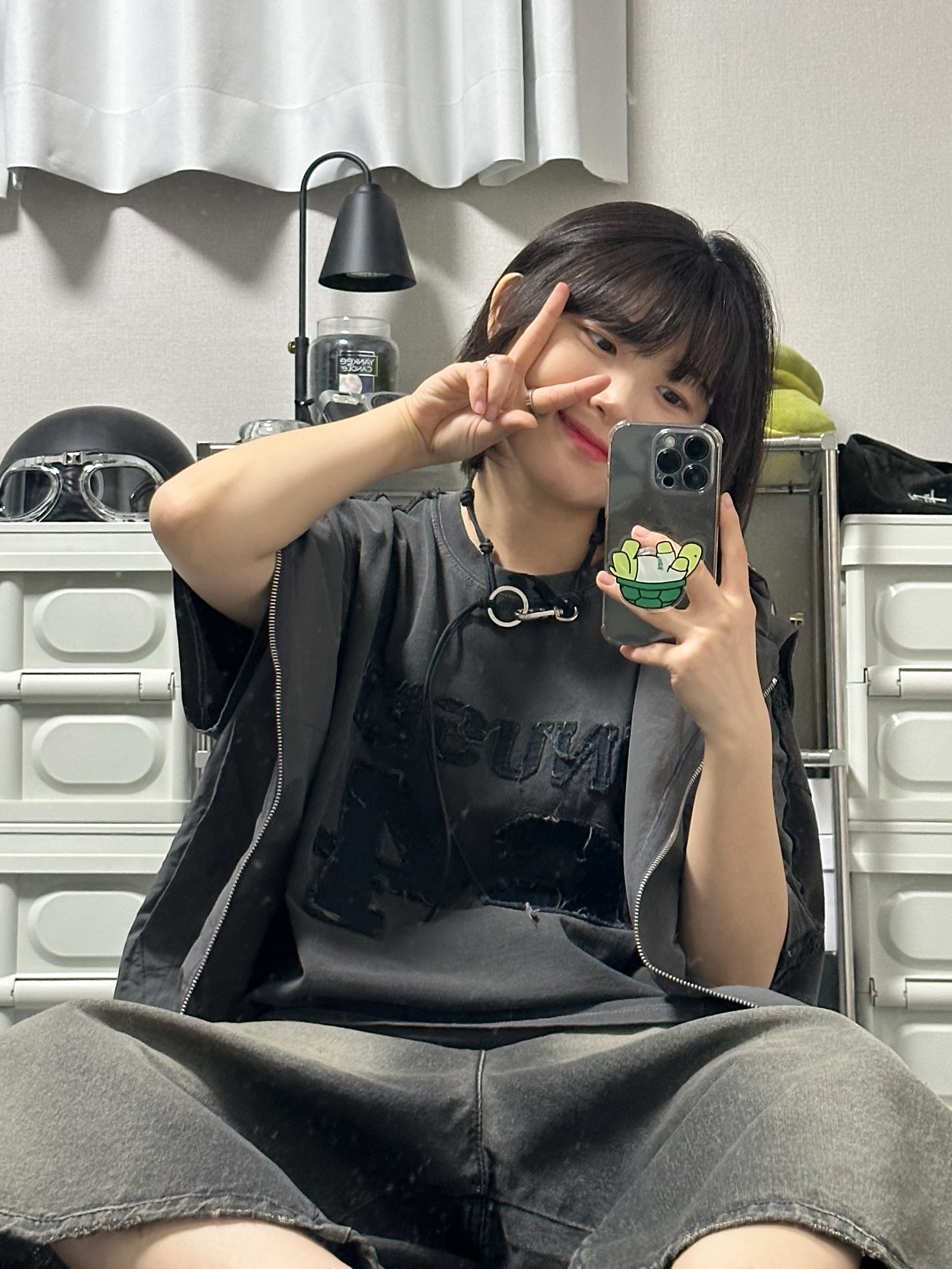 Our Legacy Ladon Leather Keychain Black, Nike Air Force 1 '07 WB Flax 착용 스타일 - 4