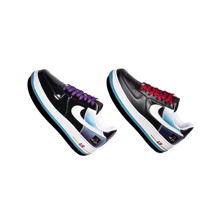 Nike Air Force 1 Low Black Sail, Nike Air Force 1 Low QS Black White 착용 스타일 - 3