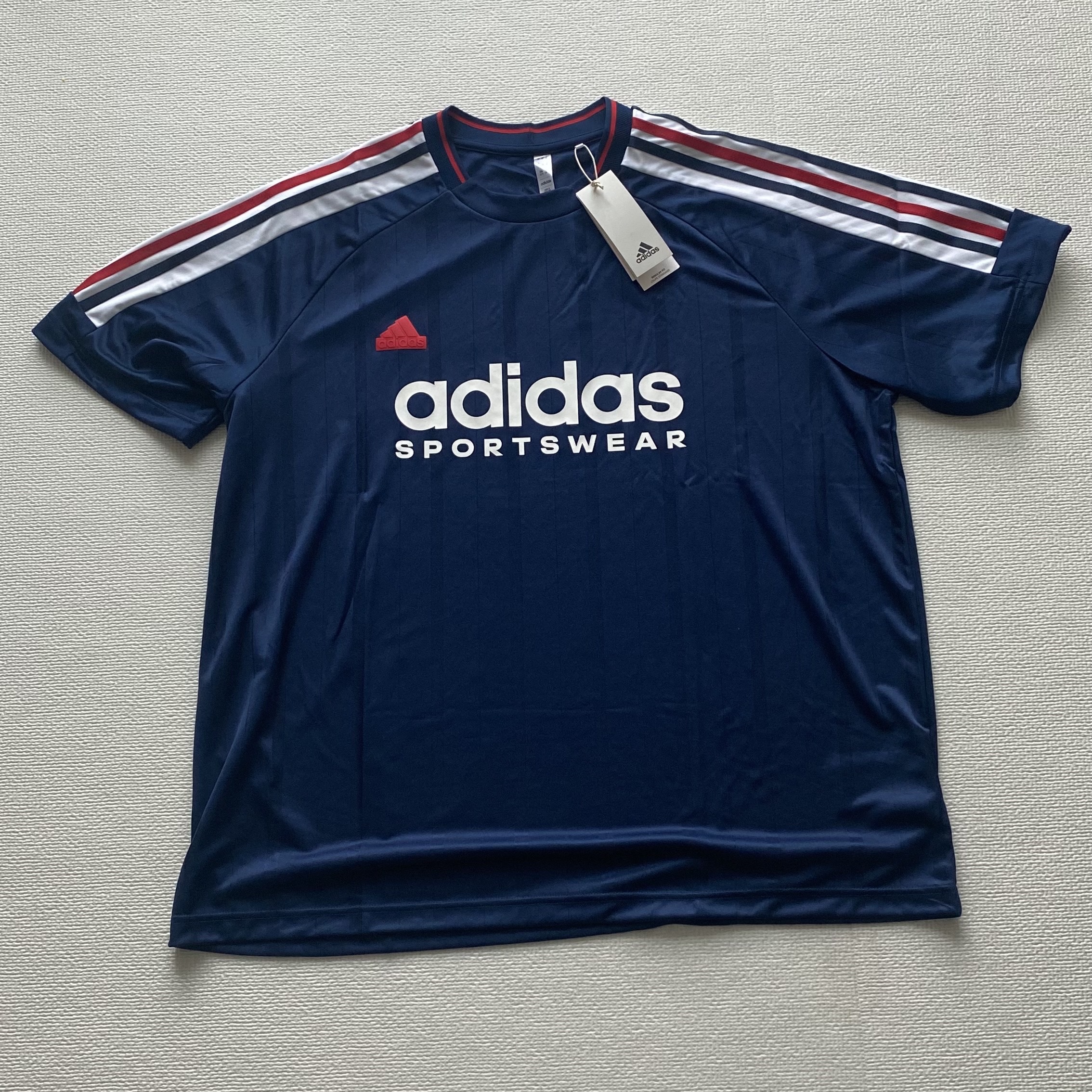 Adidas House of Tiro Nations Pack T-Shirt Team Navy Blue 2 - US Sizing, Adidas House of Tiro Nations Pack T-Shirt Team Navy Blue 2 - KR Sizing 착용 스타일 - 1