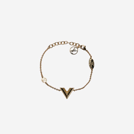 (W) Louis Vuitton Essential V Bracelet Gold