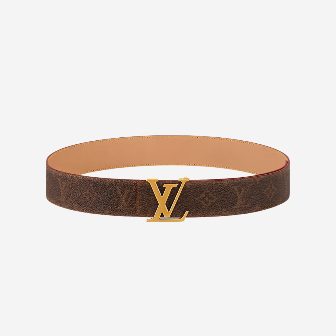 Louis Vuitton LV Initiales 40mm Reversible Belt Brown 상세 이미지 1