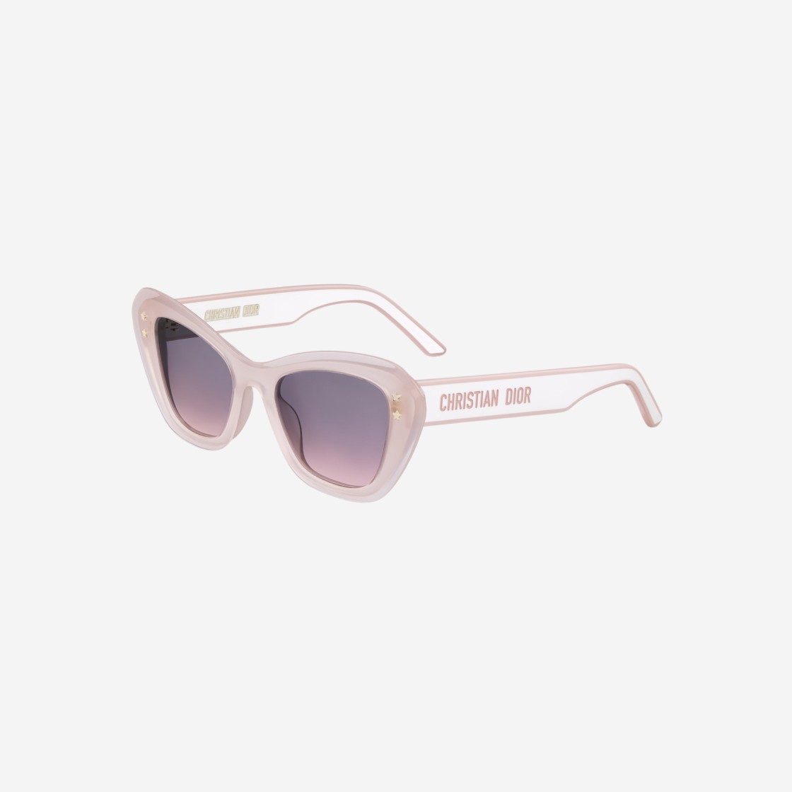 (W) Dior Diorpacific B3U Transparent Pink Butterfly Sunglasses 상세 이미지 2