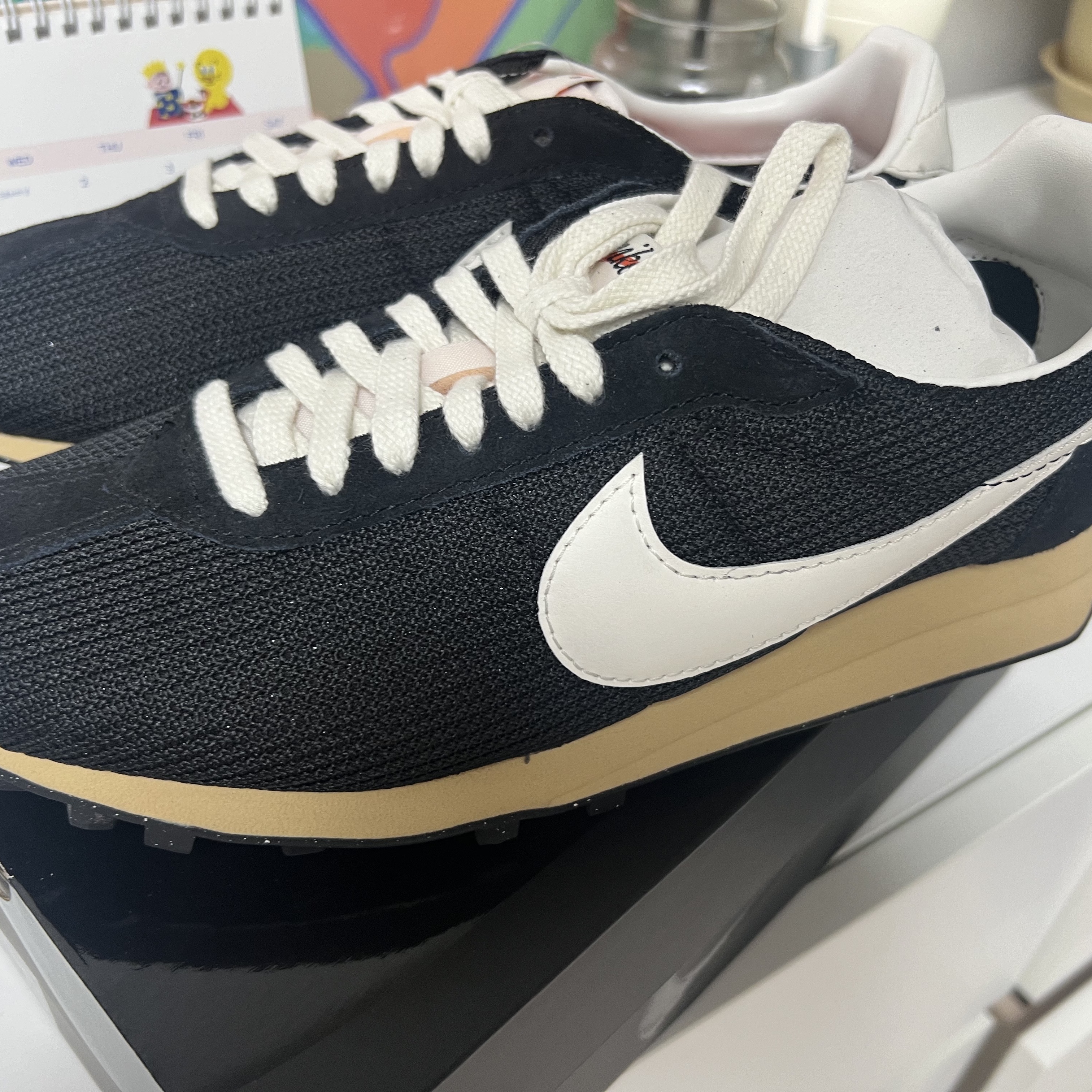 Nike LD-1000 SP Black and Sail 착용 스타일 - 1