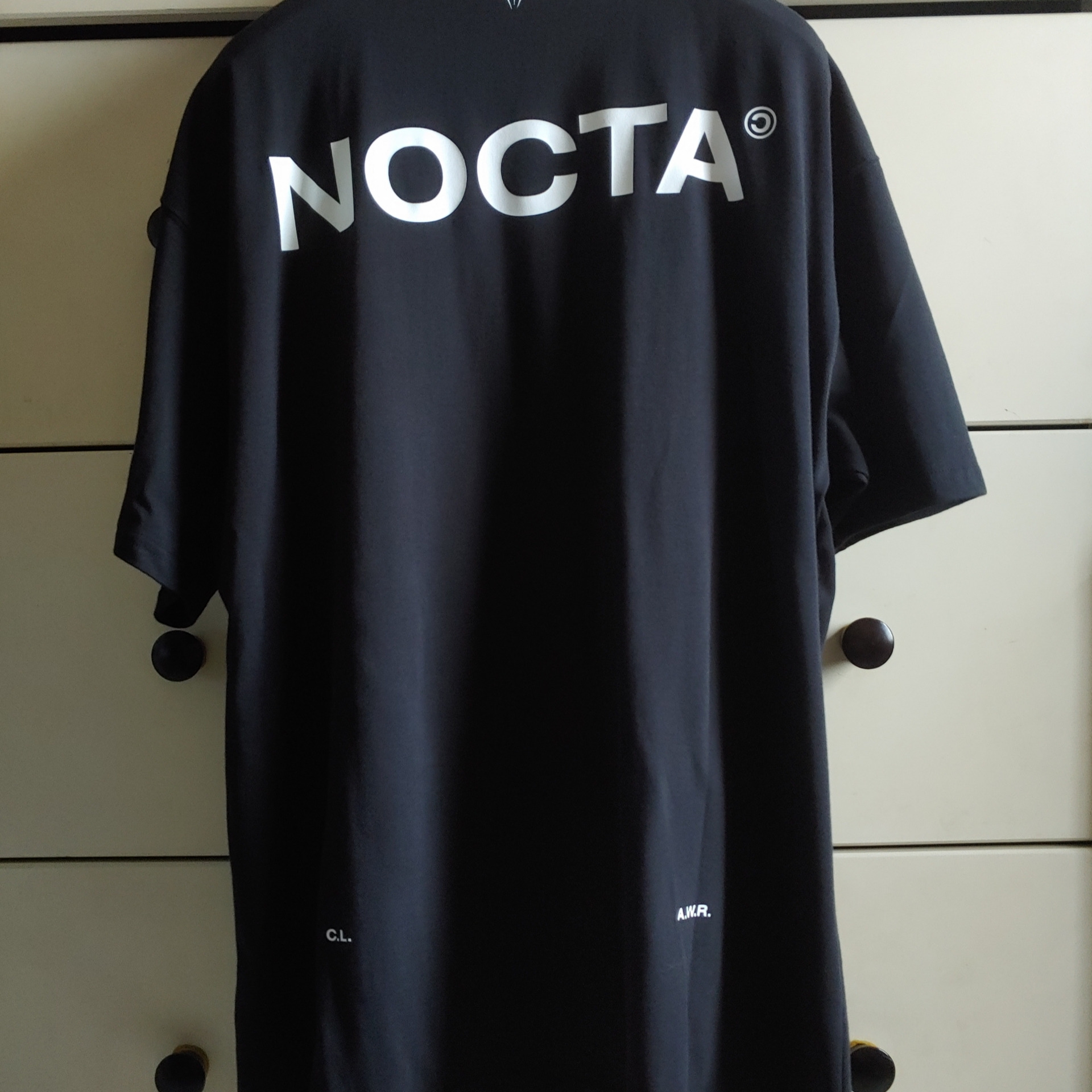 Nike x Drake Nocta Max 90 T-Shirt Black (FN7663-010) 착용 스타일