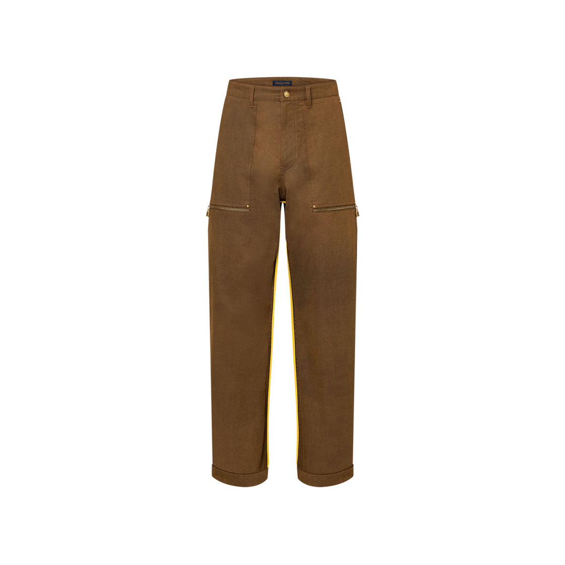 Louis Vuitton Workwear Cotton Chino Pants Brown 상세 이미지 1