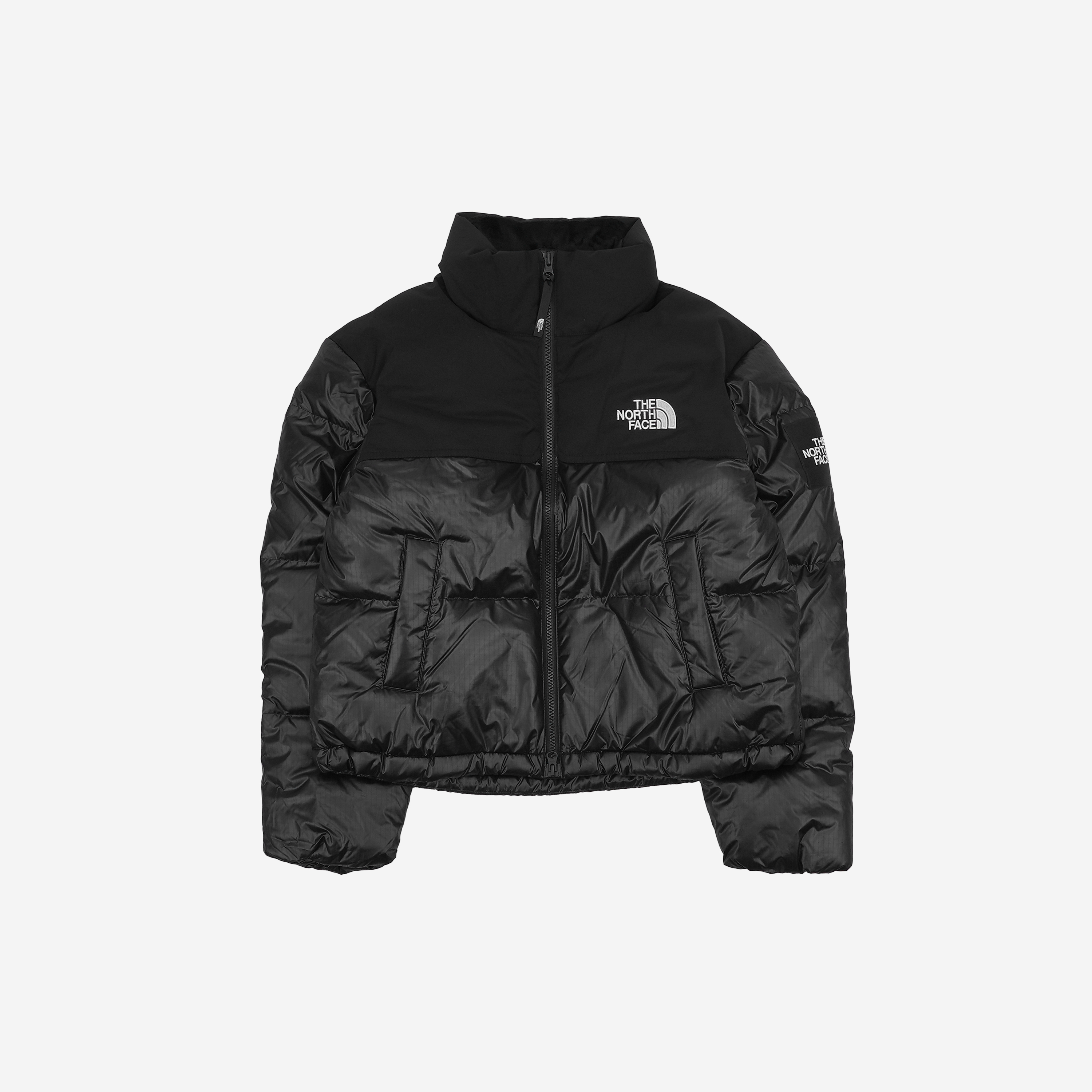 (W) The North Face White Label Novelty Nuptse Down Jacket Black