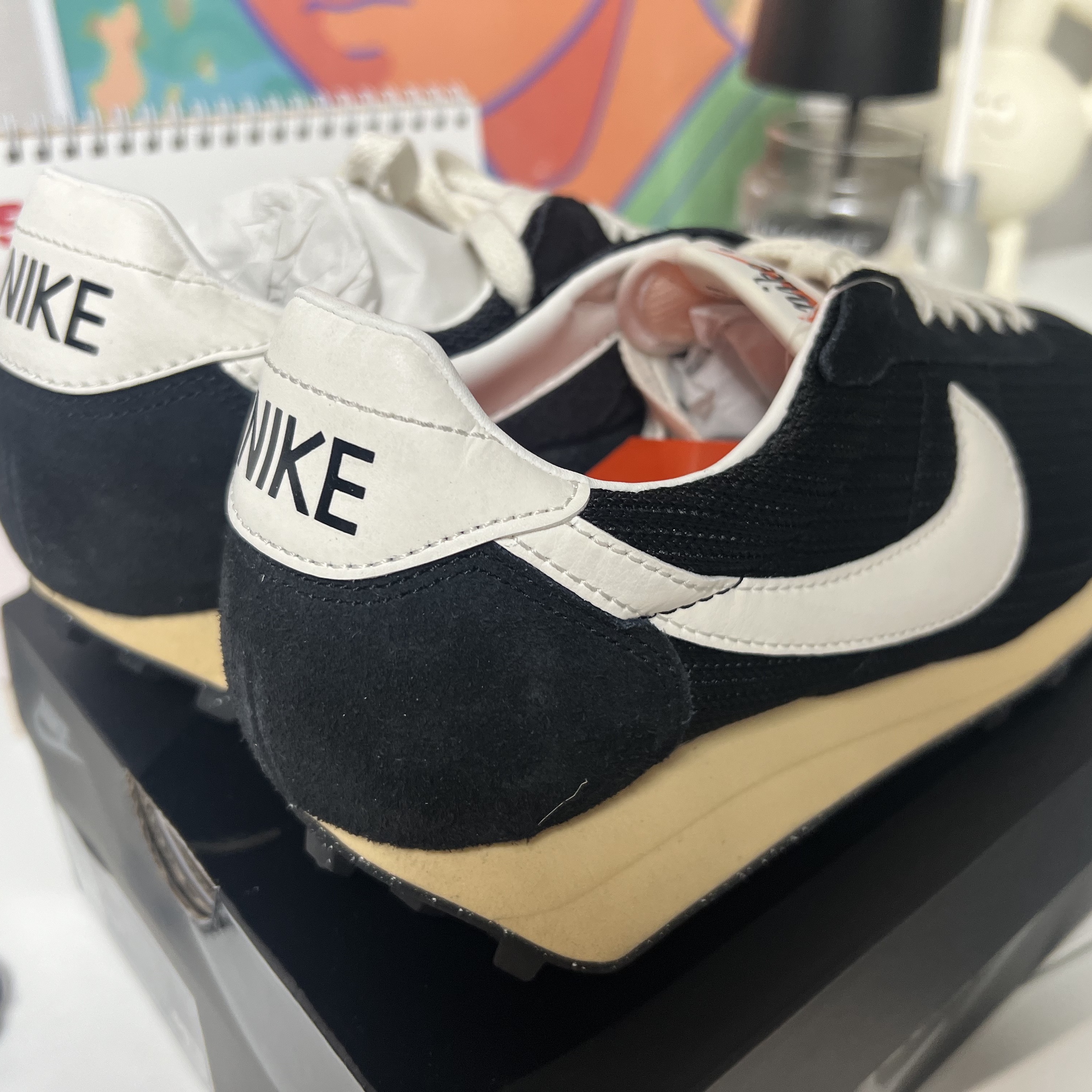 Nike LD-1000 SP Black and Sail 착용 스타일 - 3