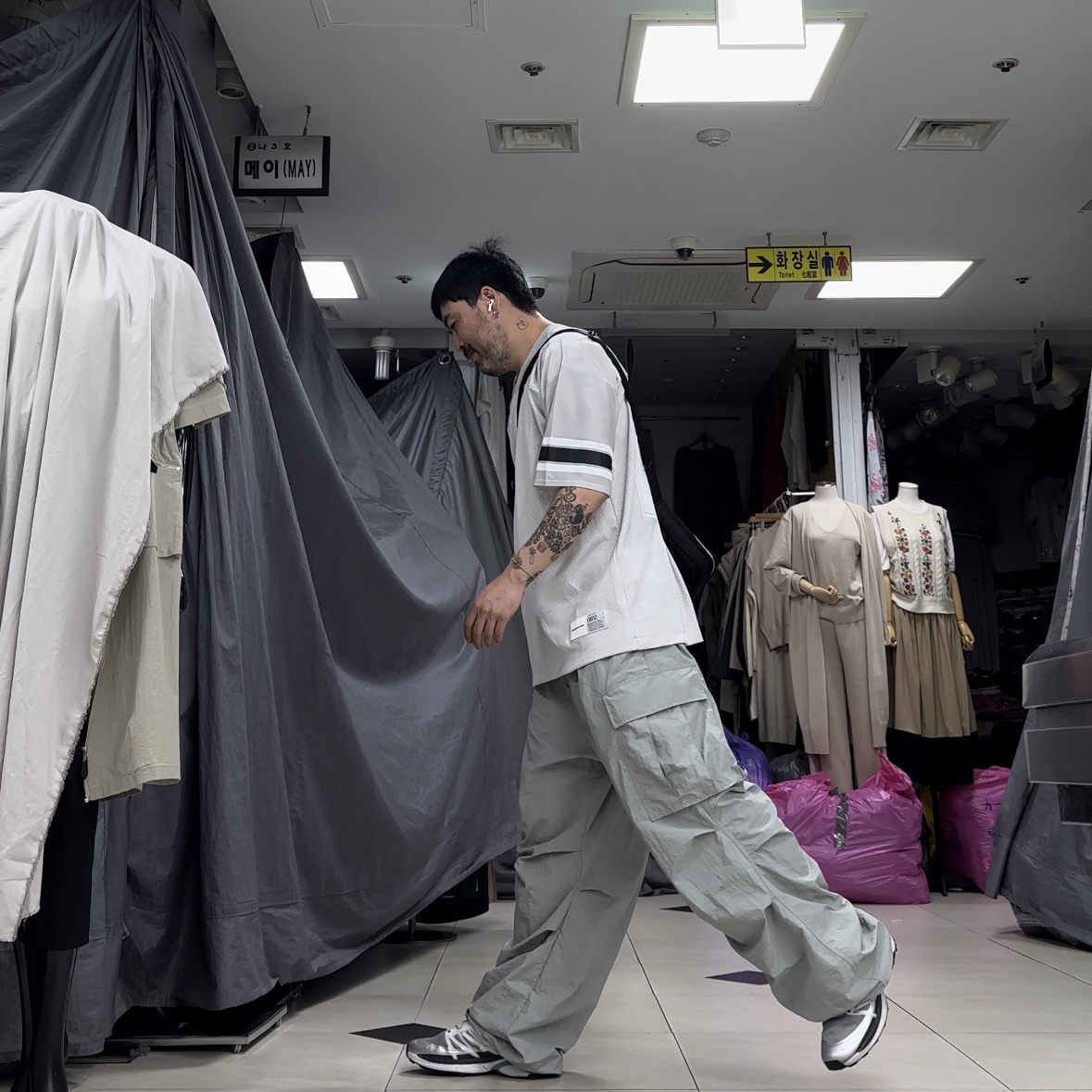 Salomon XT-Wings 2 ADV Alloy Delphinium Blue 착용 스타일 - 3