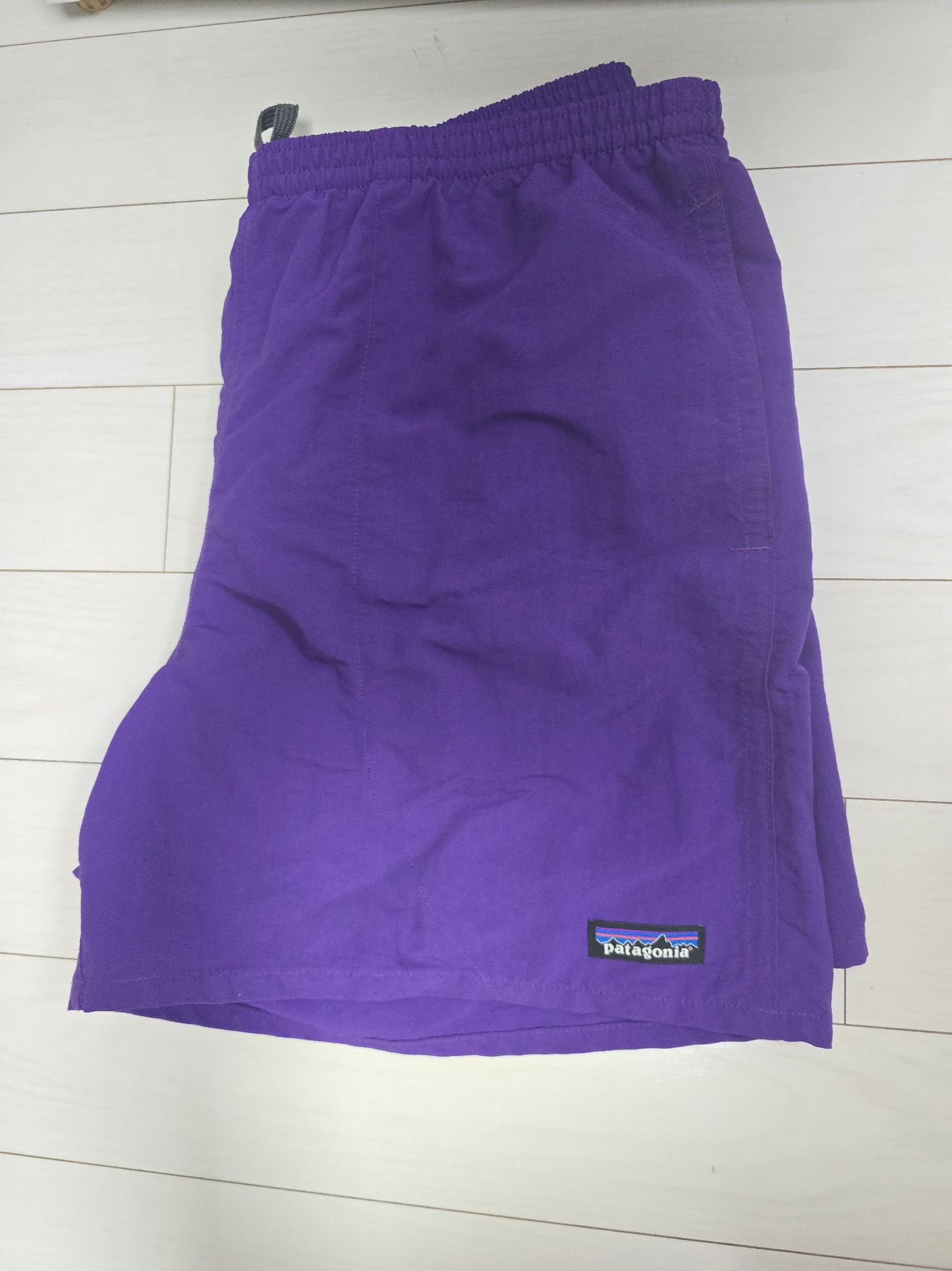 Patagonia Baggies Shorts 5 Inch Purple 착용 스타일