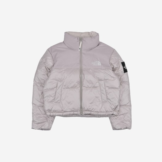 (W) The North Face White Label Novelty Nuptse Down Jacket Cream Beige