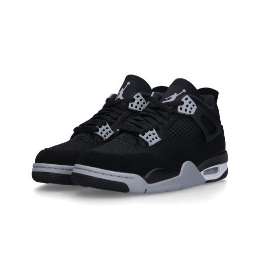 Jordan 4 Retro SE Black and Light Steel