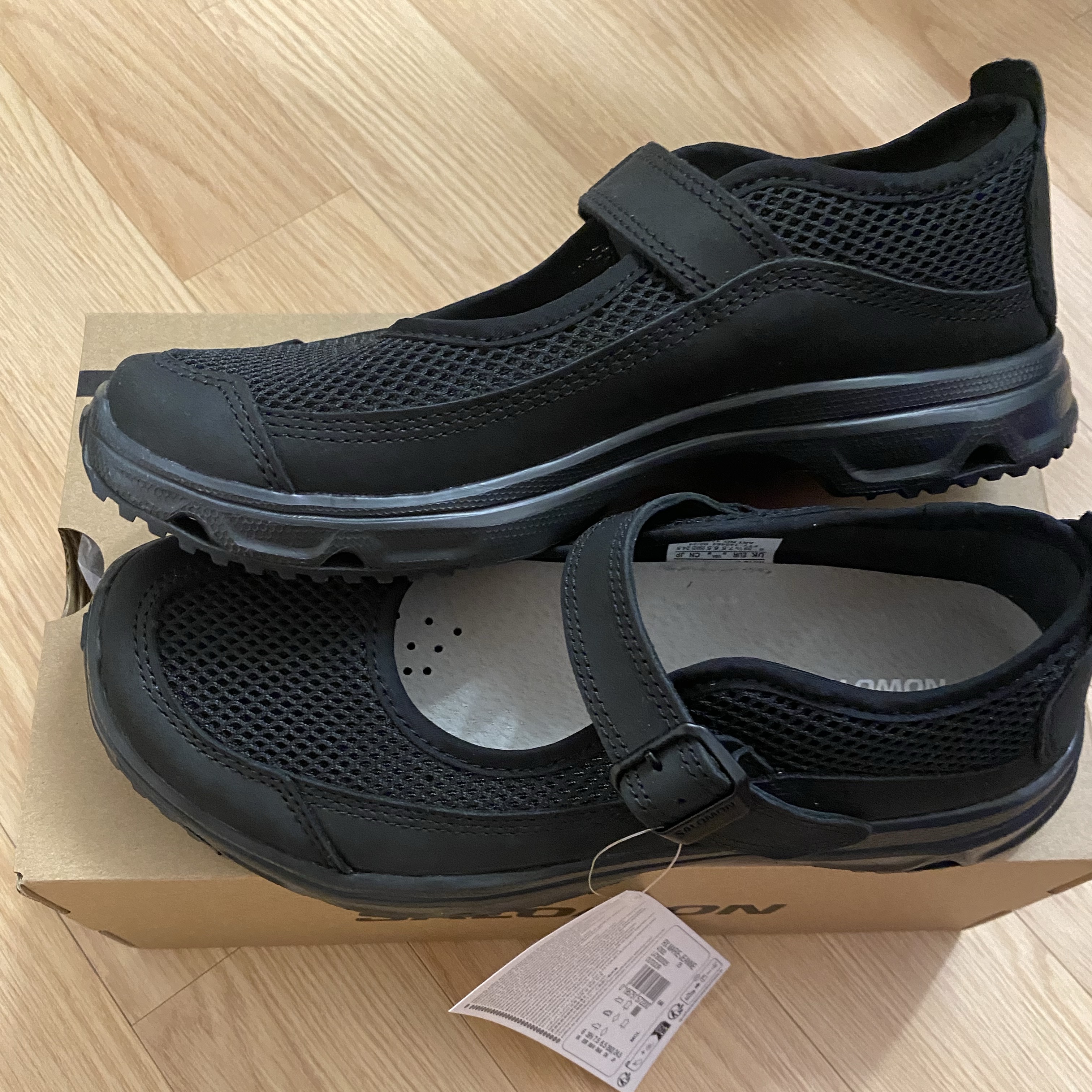 Salomon RX Marie Jeanne Black 착용 스타일