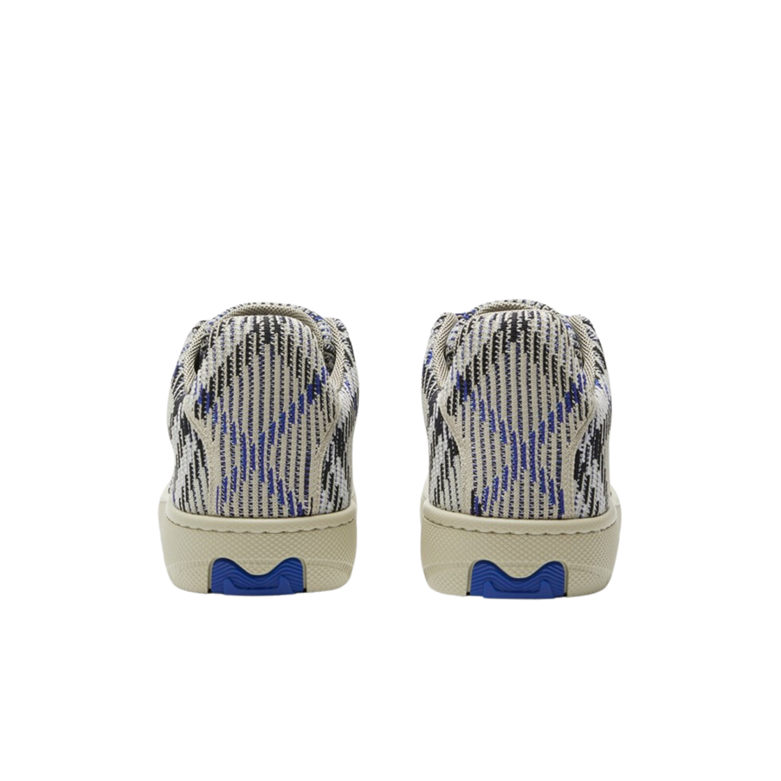 (W) 버버리 체크 니트 박스 스니커즈 라이큰((W) Burberry Check Knitted Box Sneakers Liken) - 3