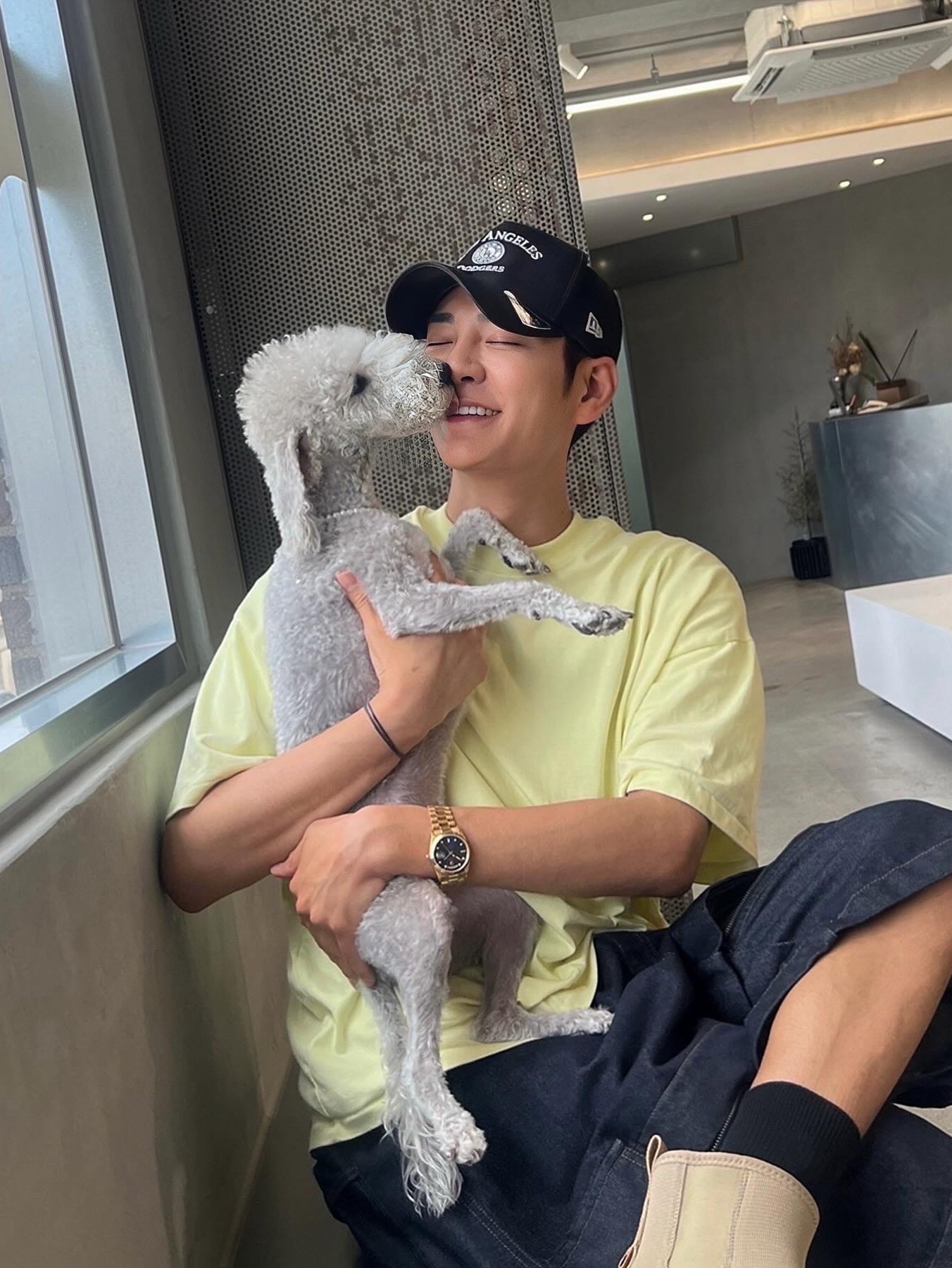 LOSTGARDEN x Tretorn Ahus Hybrid Beige, LOSTGARDEN x Tretorn Ahus Hybrid Black 착용 스타일 - 1