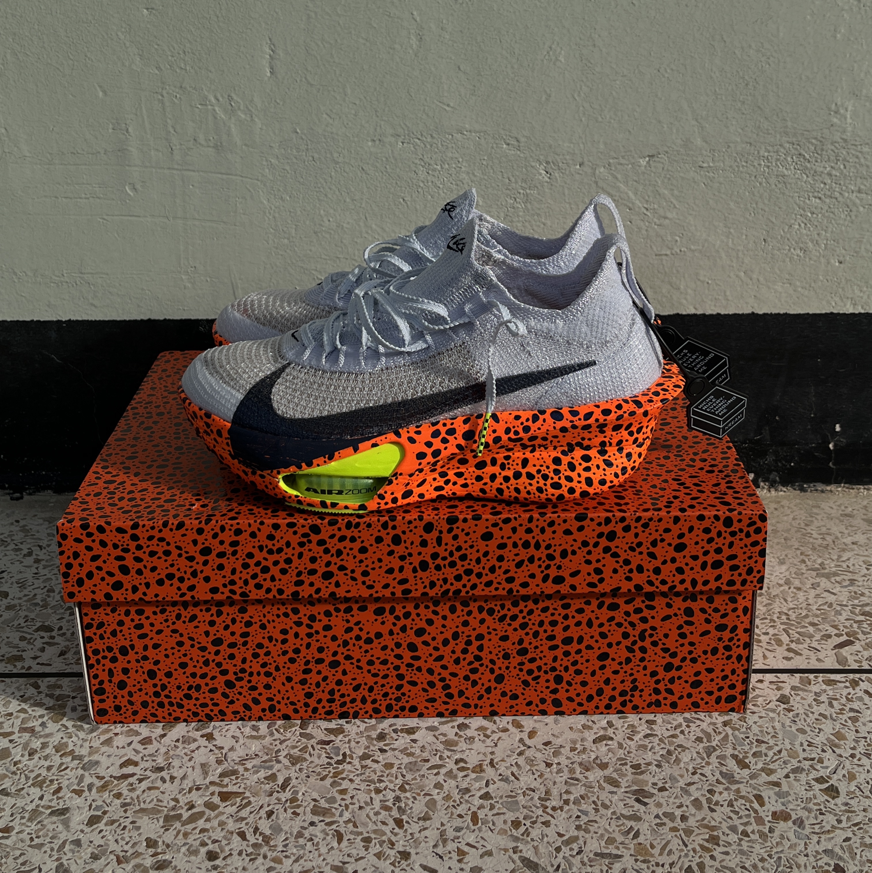 (W) Nike Air Zoom Alphafly Next% 3 Olympic Safari 착용 스타일 - 1