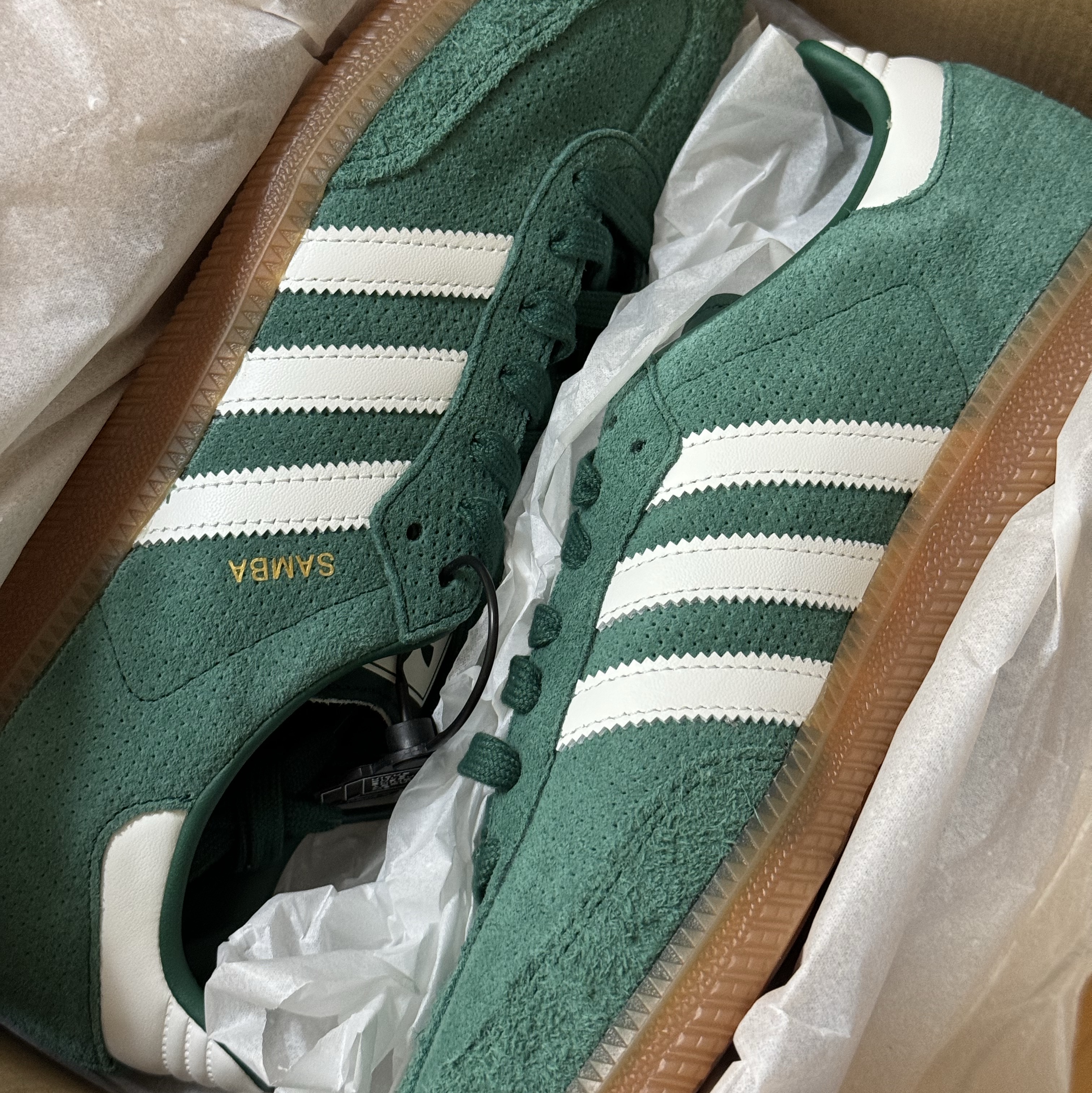 Adidas Samba OG Collegiate Green 착용 스타일 - 1