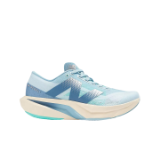 (W) New Balance Fuelcell Rebel v4 Quarry Blue Chrome Blue - D Wide