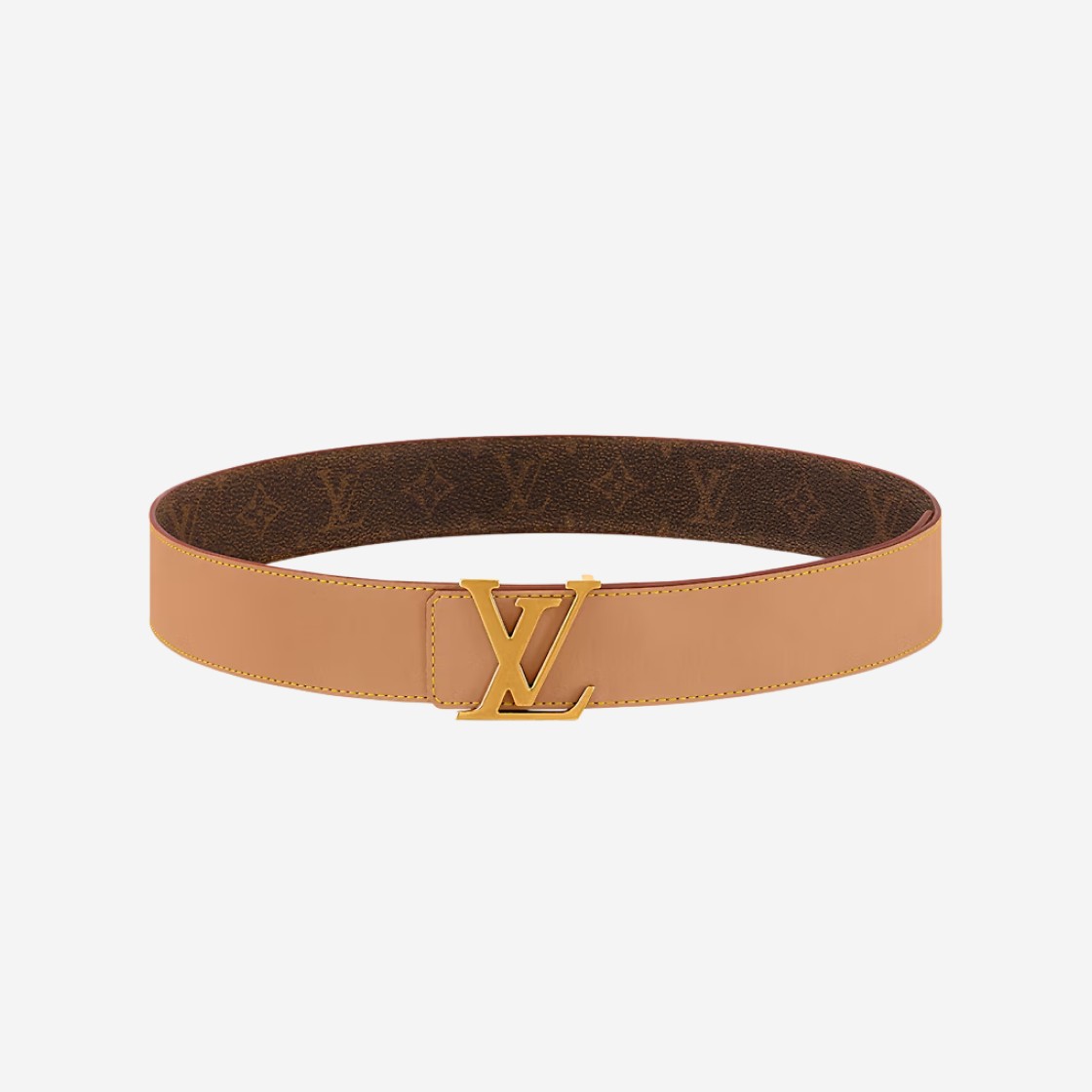 Louis Vuitton LV Initiales 40mm Reversible Belt Brown 상세 이미지 2