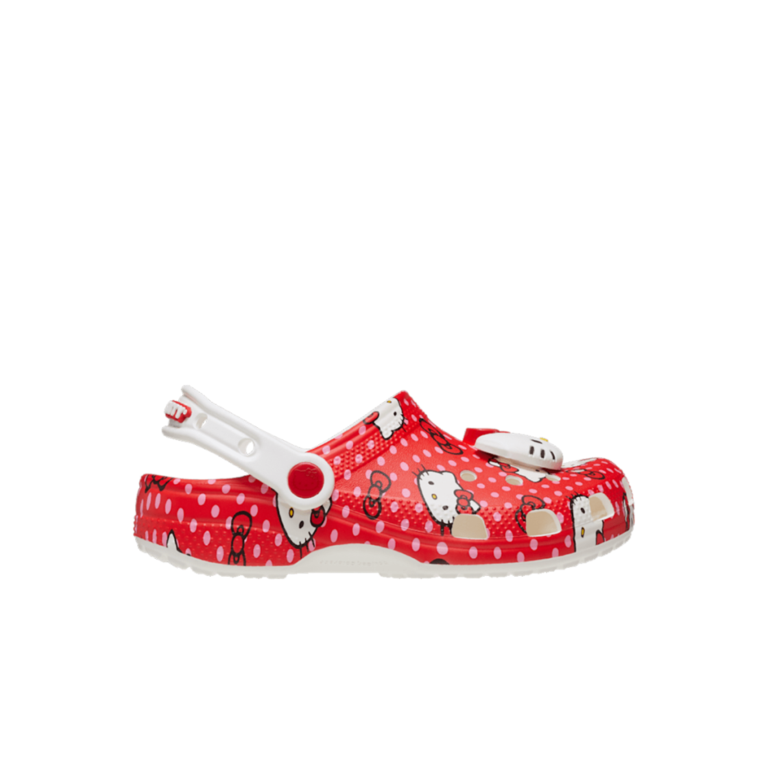 키즈) 크록스 x 헬로 키티 클래식 클로그 화이트 | Crocs | KREAM