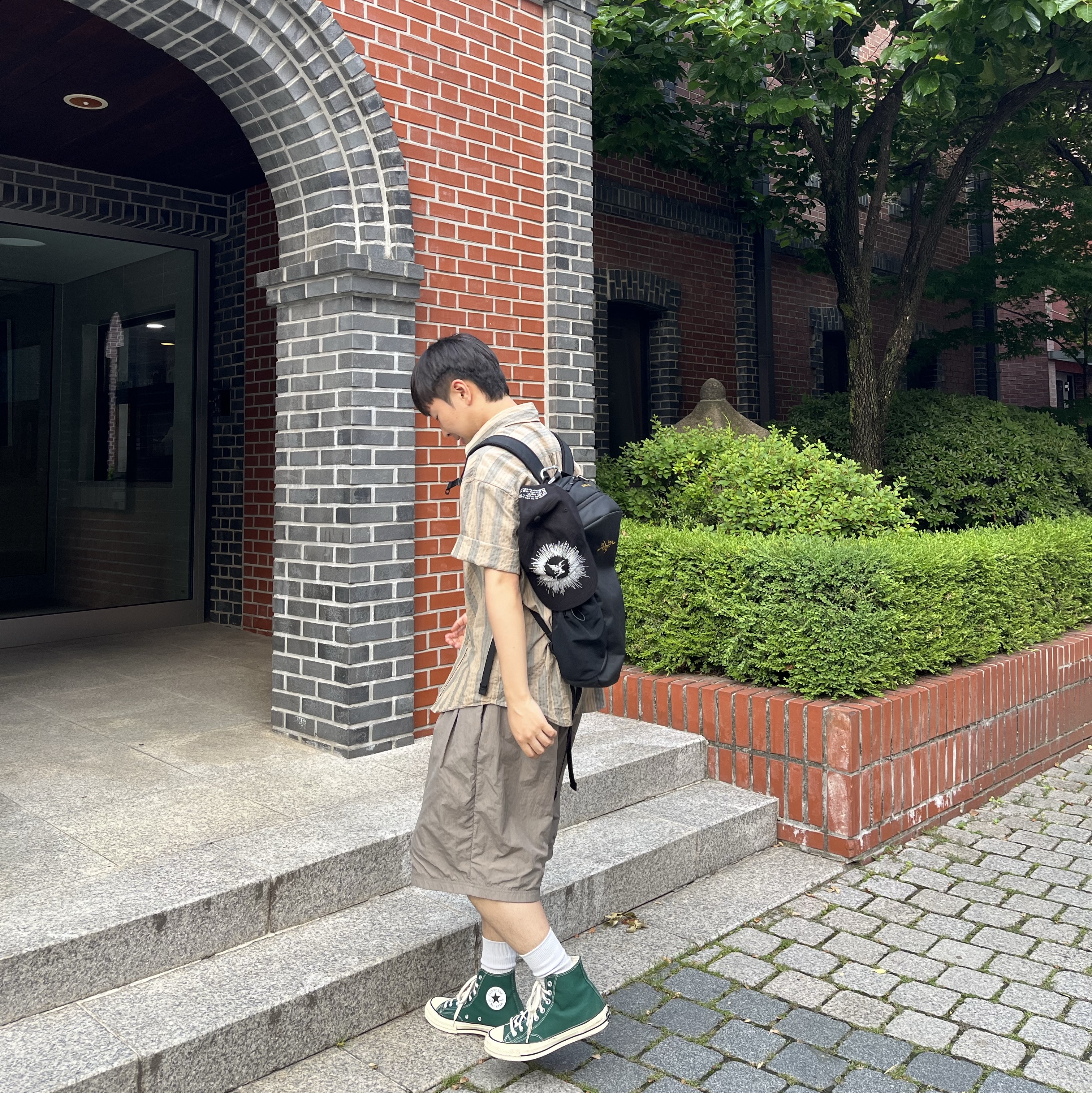 Computer Format Faust Cap Black, Arc'teryx Mantis 16 Backpack Black 착용 스타일