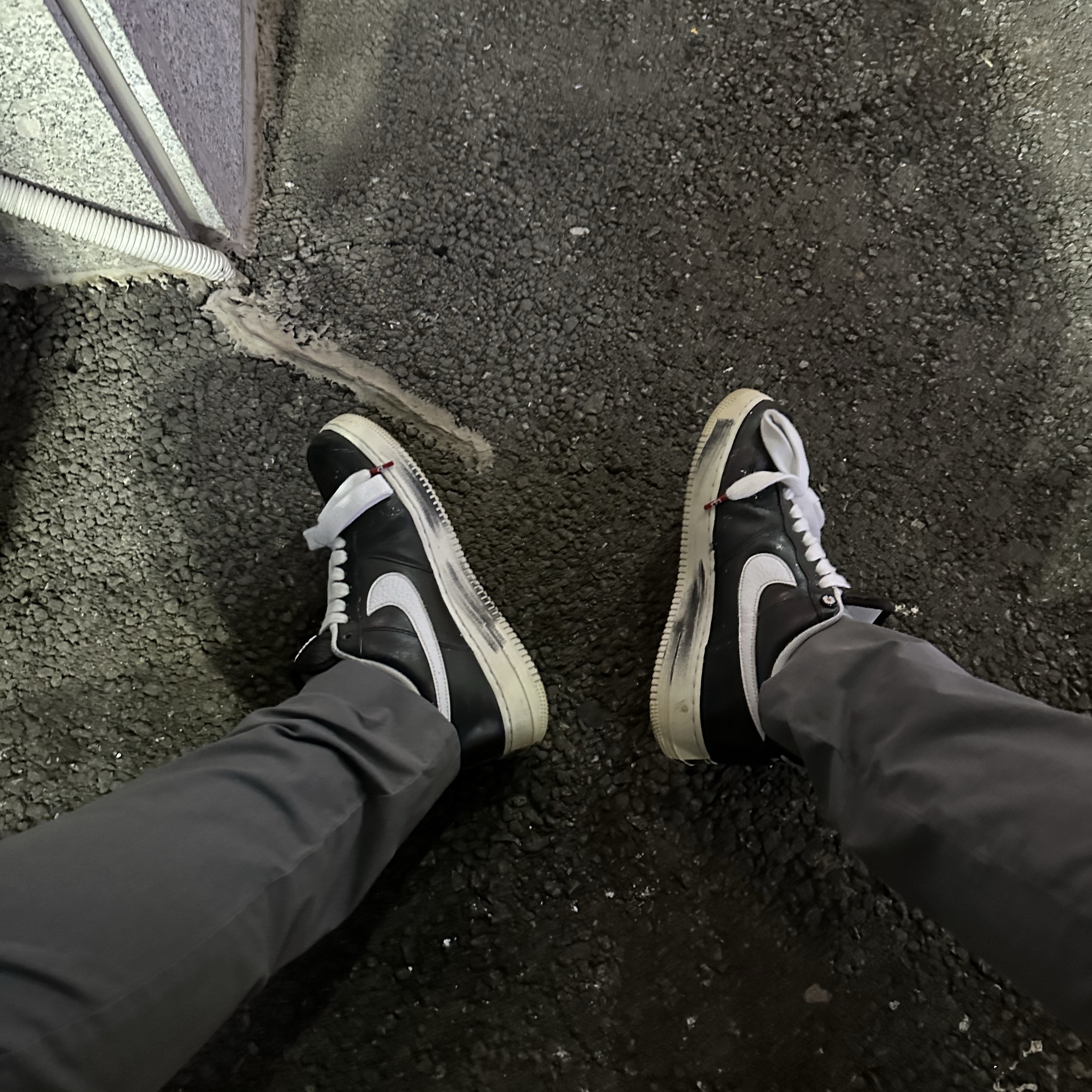Nike x Peaceminusone Air Force 1 Low Para-Noise 착용 스타일 - 2