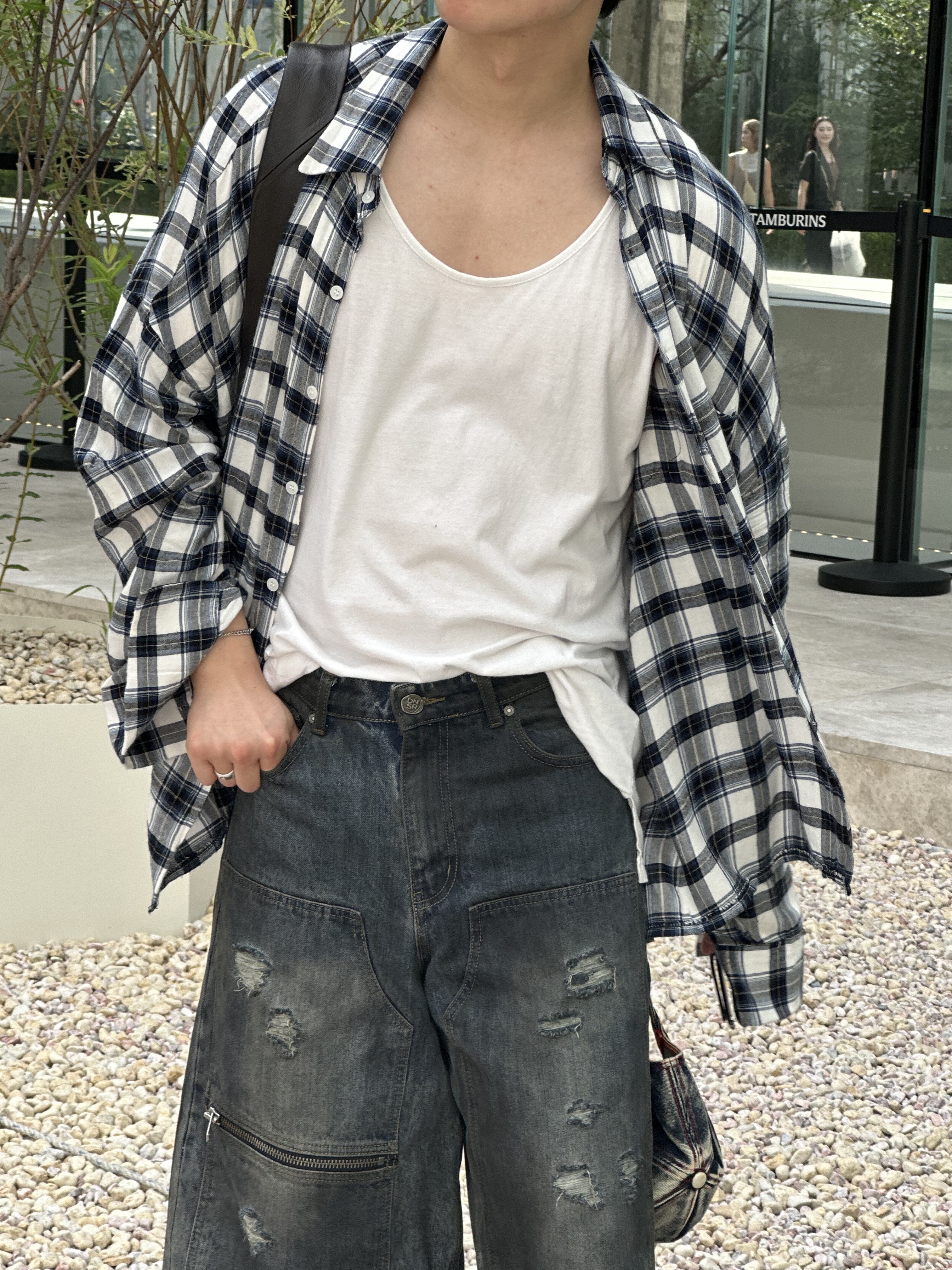 Asics x Andersson Bell Gel-1090 Glacier Grey Silver, Diesel C-Seymon Treated Denim Baseball Cap Blue White ์ฐฉ์ฉ ์คํ์ผ - 3