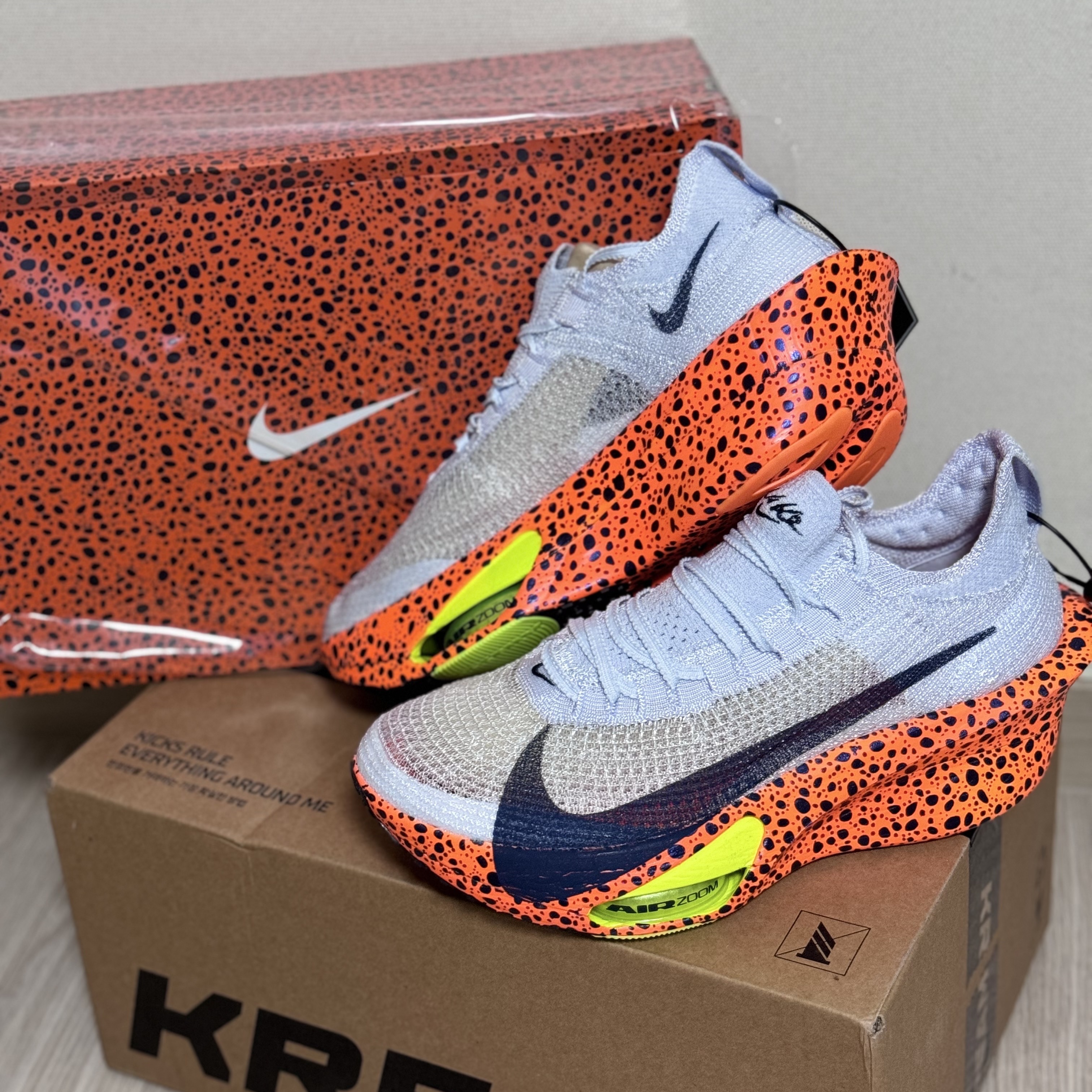 Nike Air Zoom Alphafly Next% 3 Olympic Safari 착용 스타일 - 1