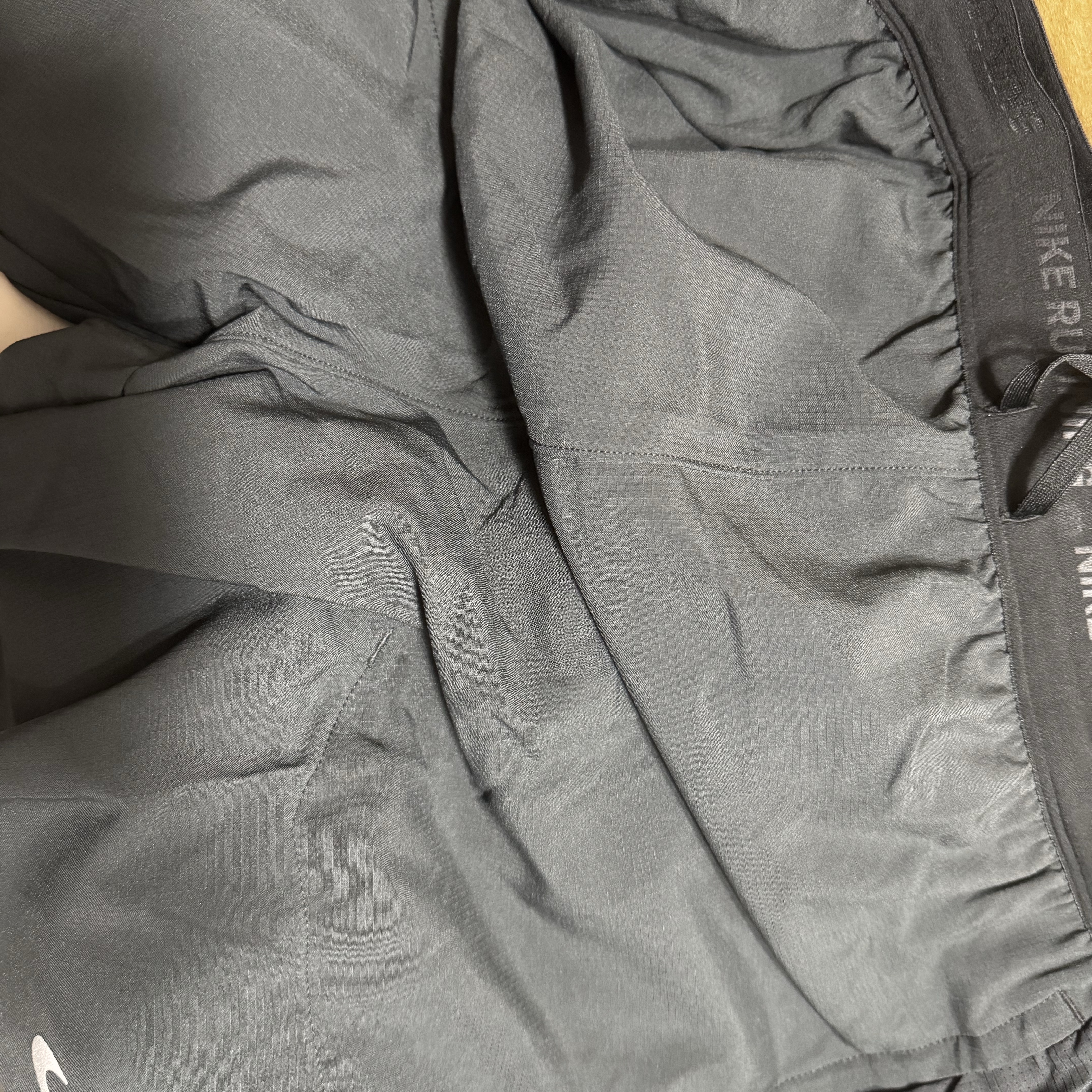 Nike Dri-Fit Stride 7 Inch Brief Lined Running Shorts Black - Asia 착용 스타일