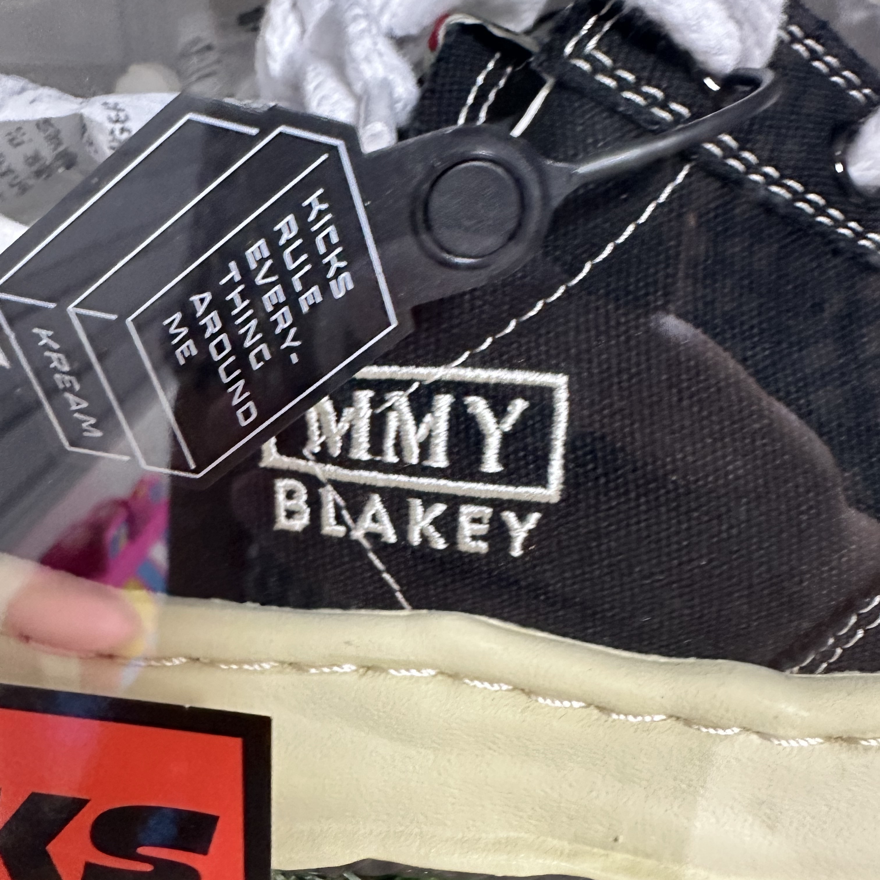 Maison Mihara Yasuhiro Blakey VL OG Sole Canvas Low-top Sneakers Black 착용 스타일