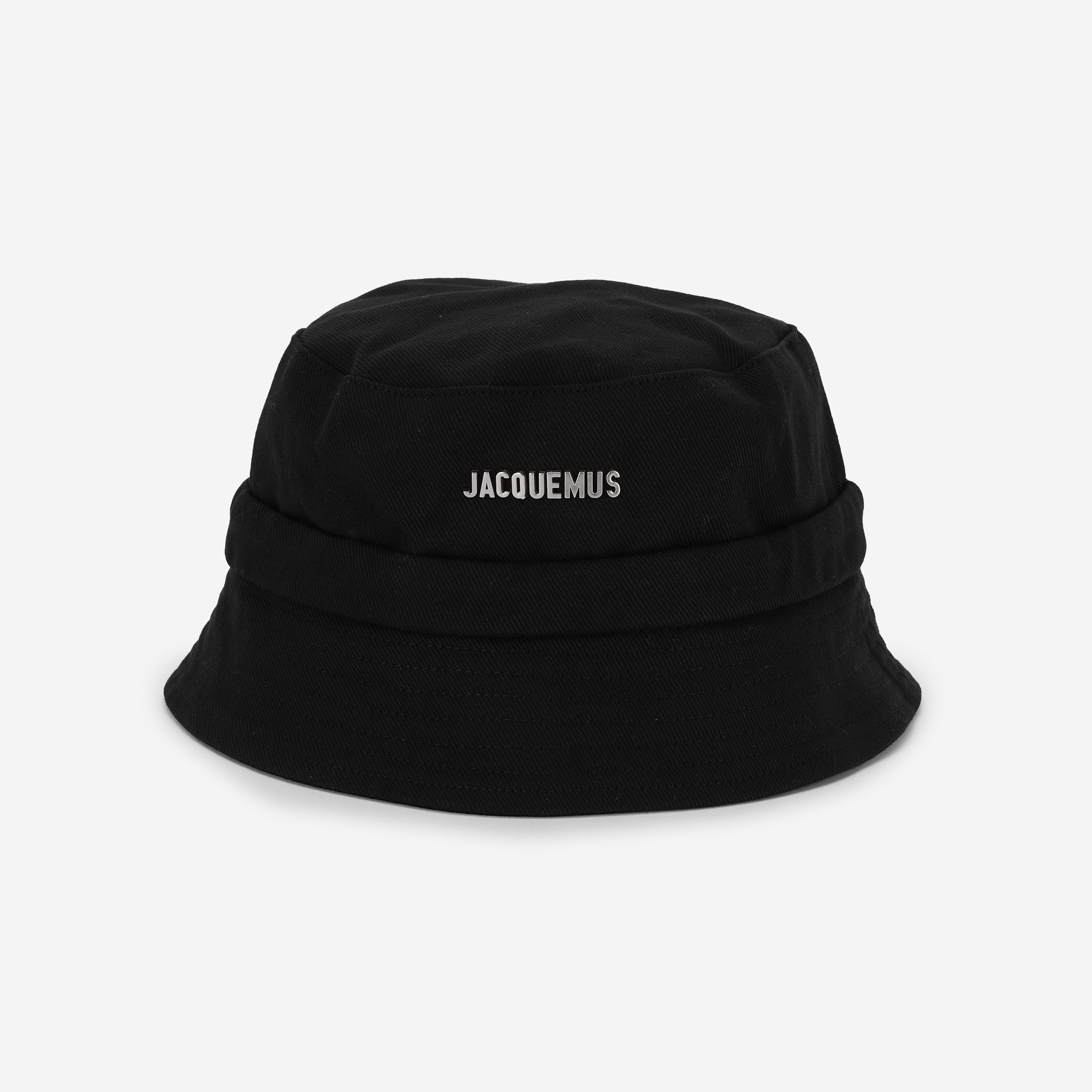 Jacquemus Le Bob Gadjo Bow Bucket Hat Black