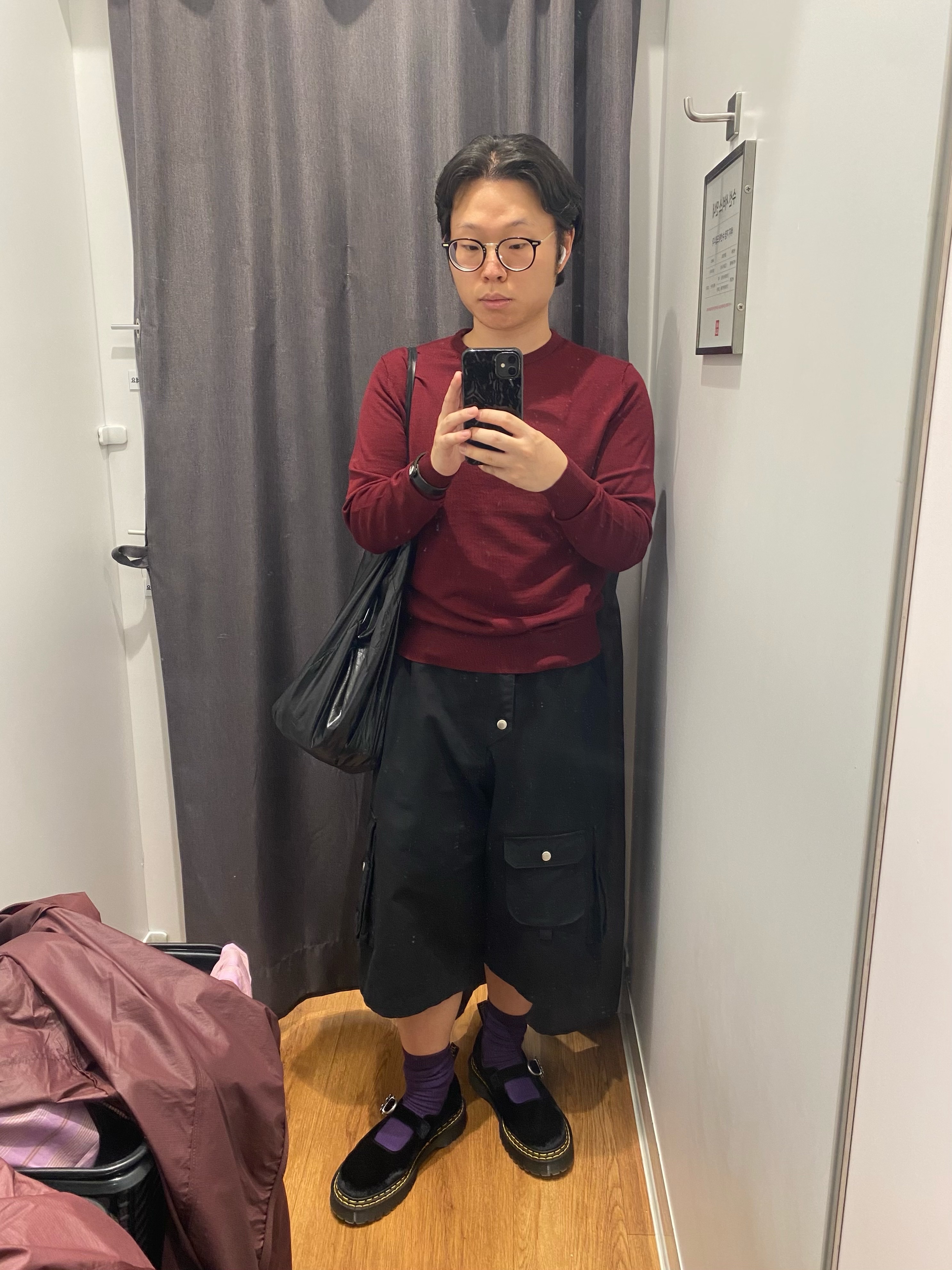 (W) Dr. Martens x Heaven By Marc Jacobs Addina DS Bex Shoes Black, Keen Shanti Black Dawn Blue 착용 스타일 - 1