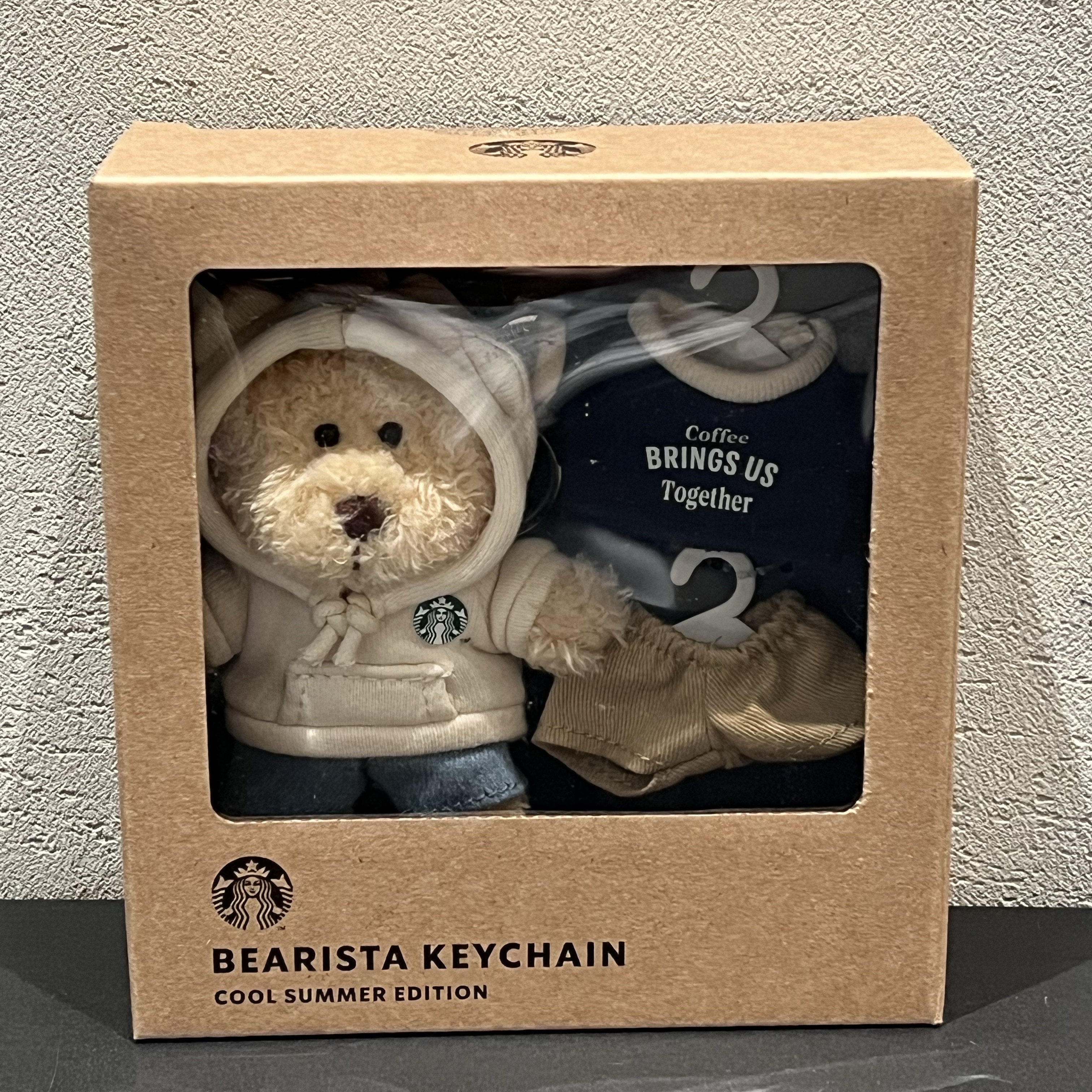 Starbucks Cool Summer Bearista Key Chain 착용 스타일