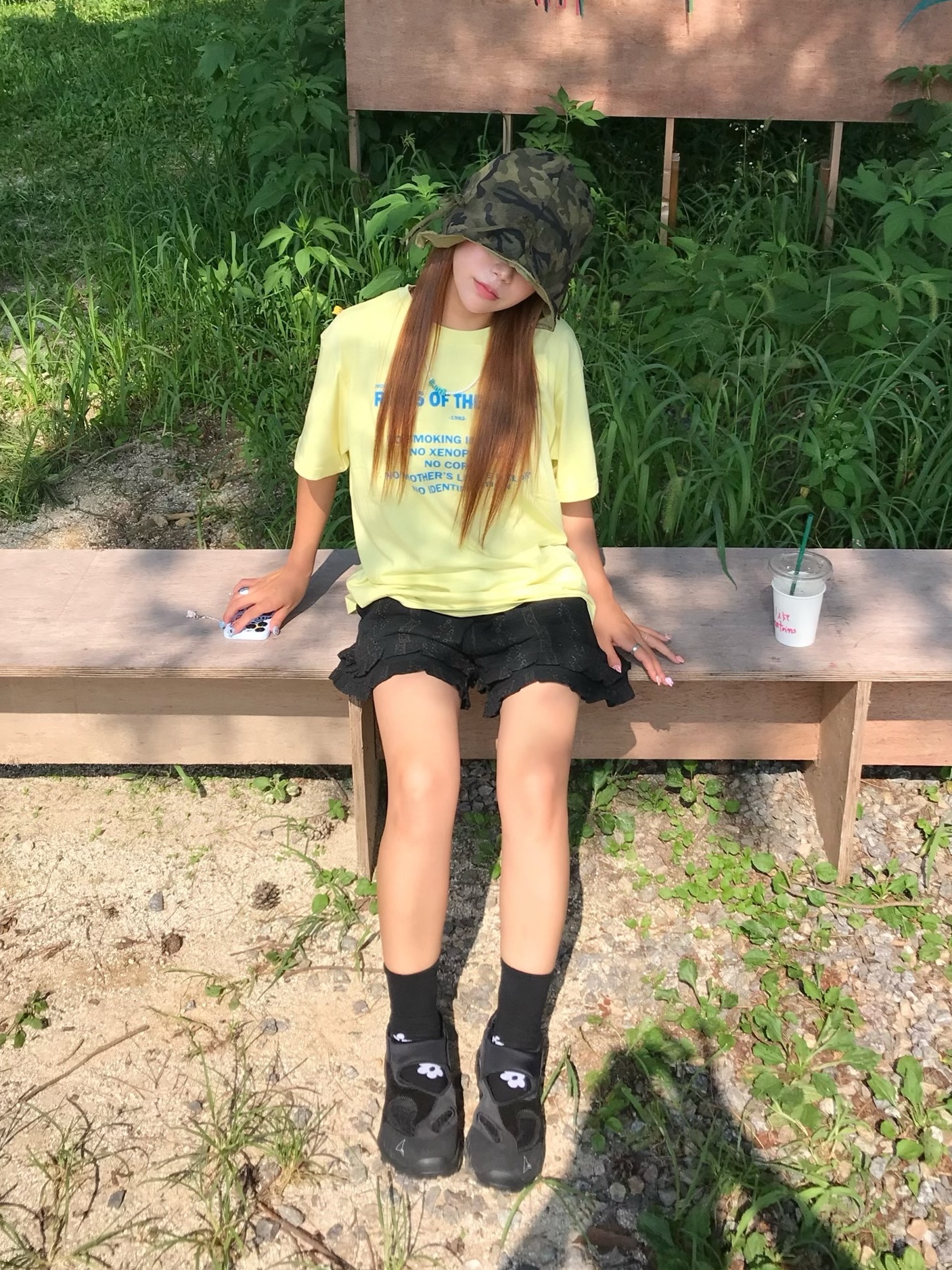 Roa Hiking Sandal Black 착용 스타일