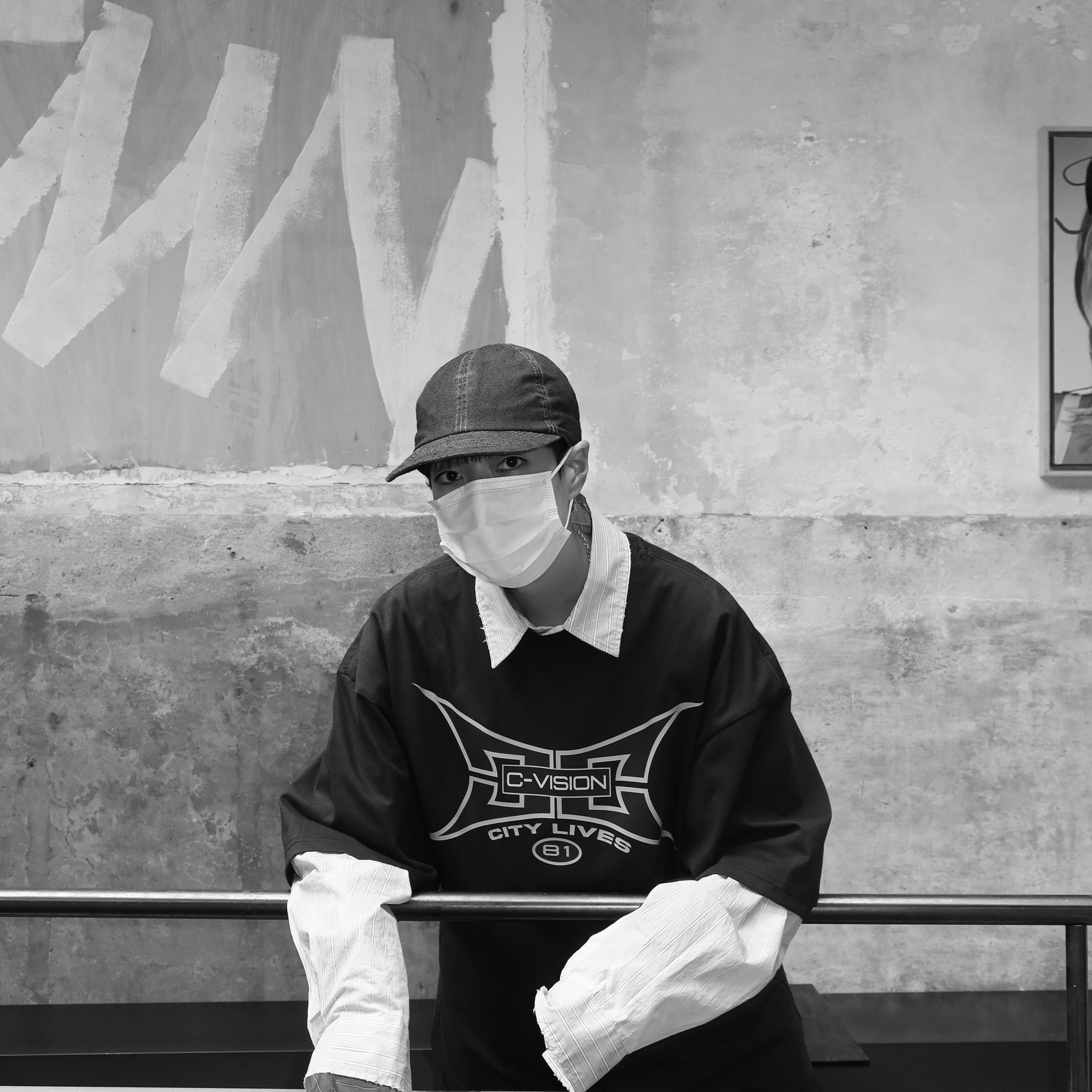 Civision by CSC City Lives 81 T-Shirt Navy, Civision by CSC Hybrid Track Pants Ver.2 착용 스타일 - 6