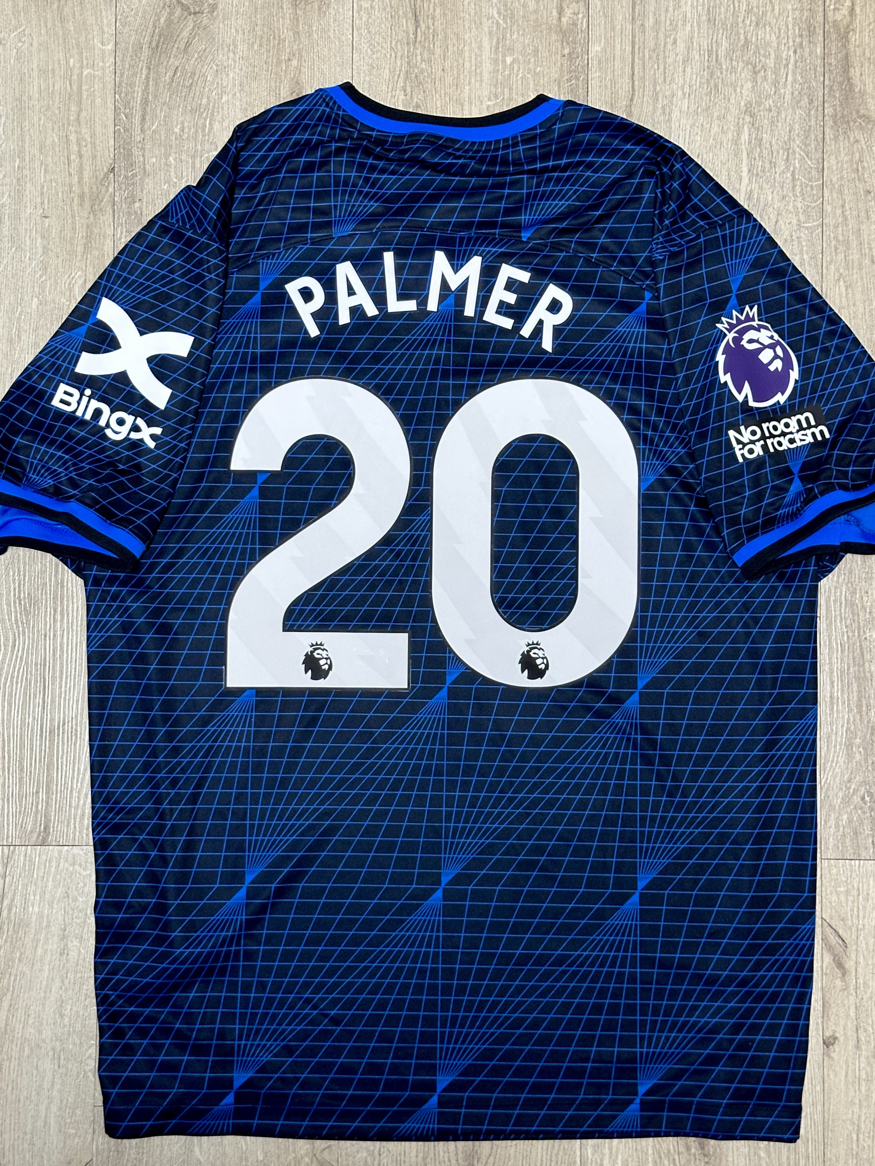 Nike Chelsea FC 2023/24 Stadium Away Dri-Fit Jersey Soar (Non Marking & Non Sponser Ver.) 착용 스타일 - 2