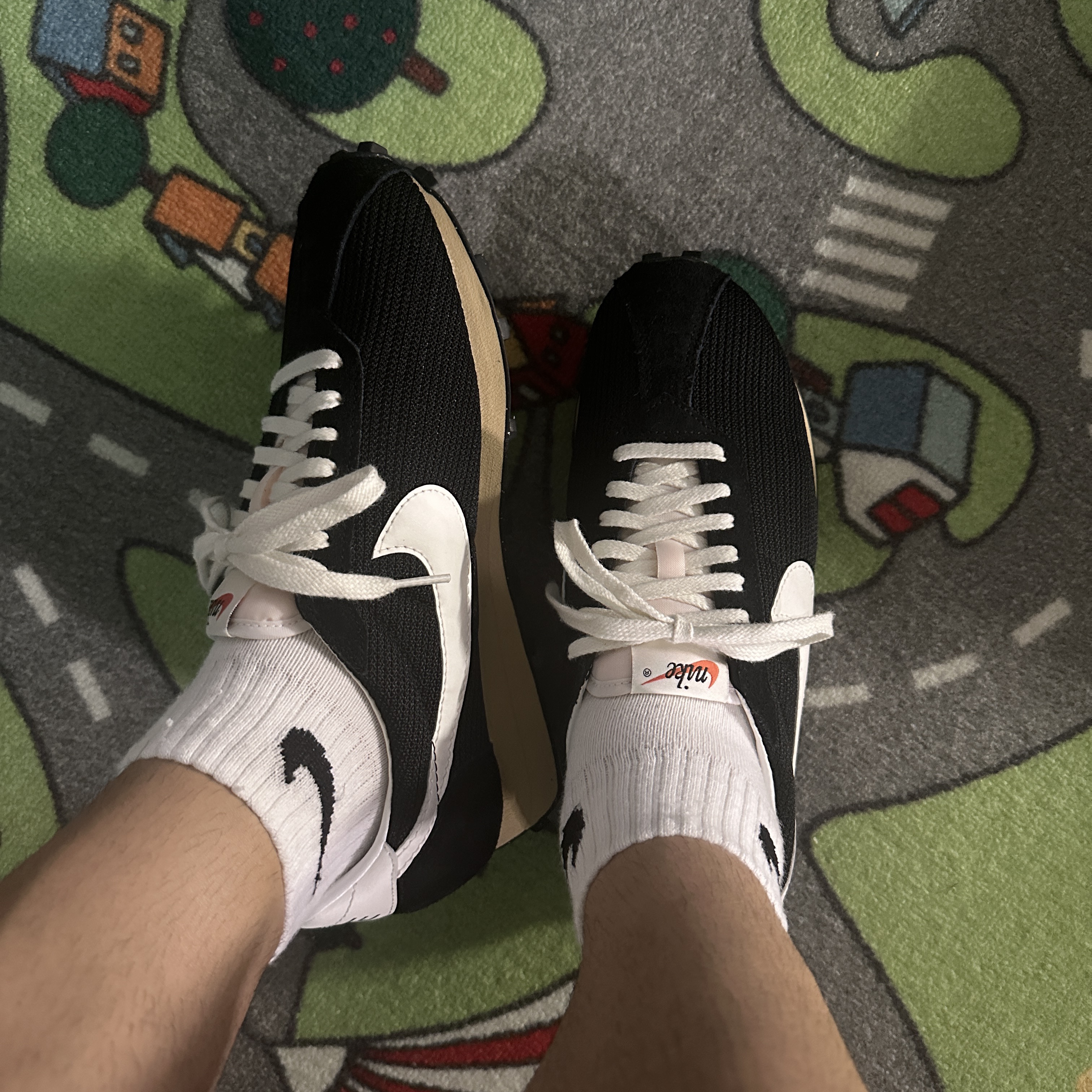Nike LD-1000 SP Black and Sail 착용 스타일 - 2