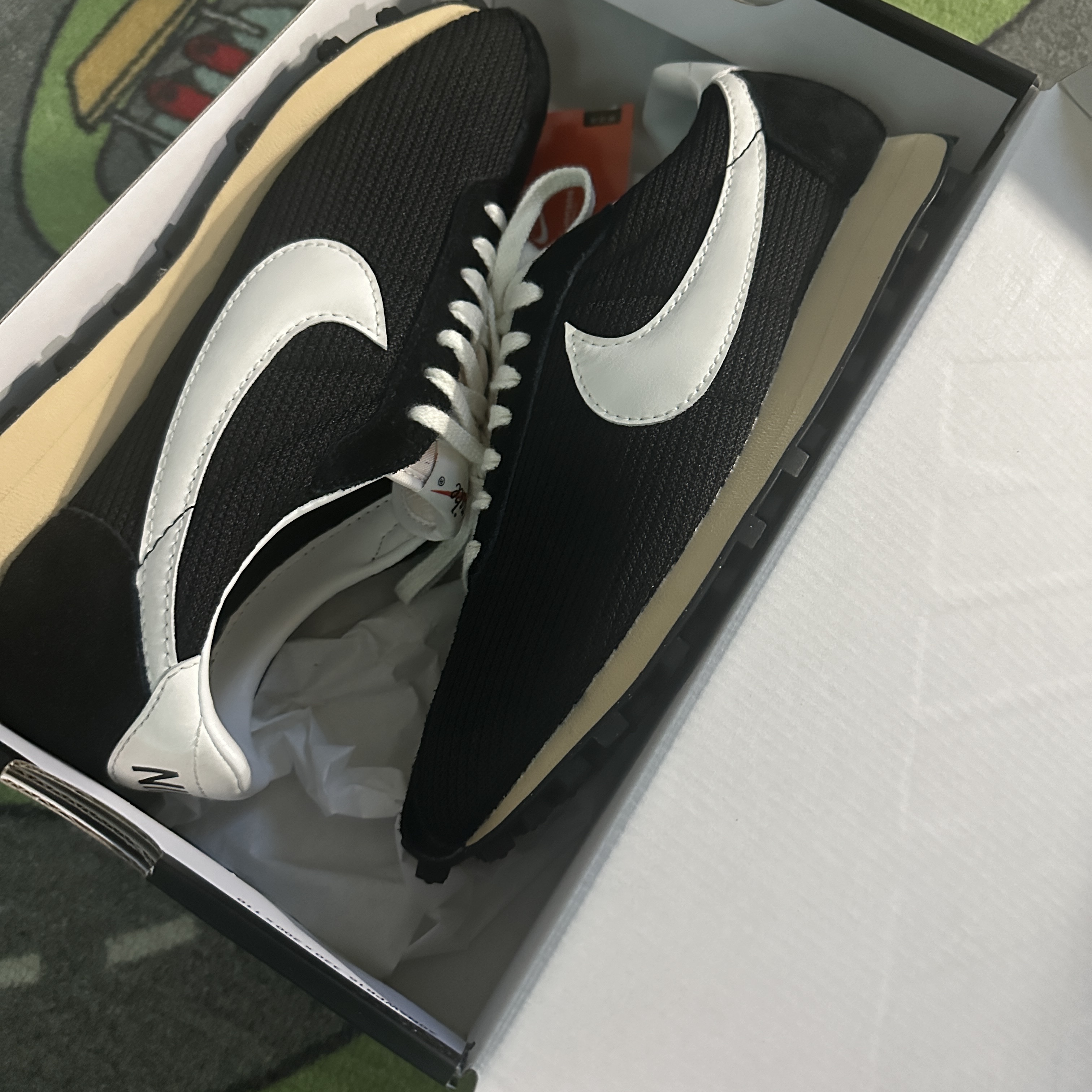 Nike LD-1000 SP Black and Sail 착용 스타일 - 1