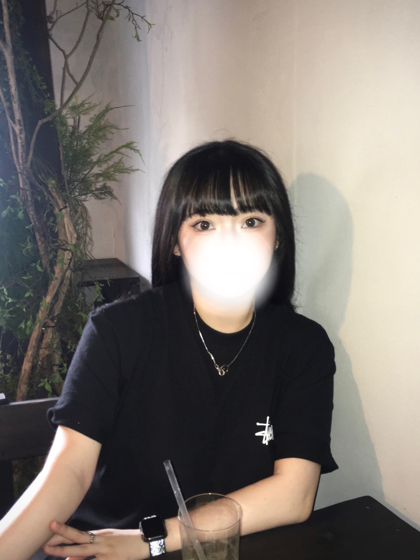 Stussy Basic Stussy T-Shirt Black 2024, 2025 착용 스타일 - 1