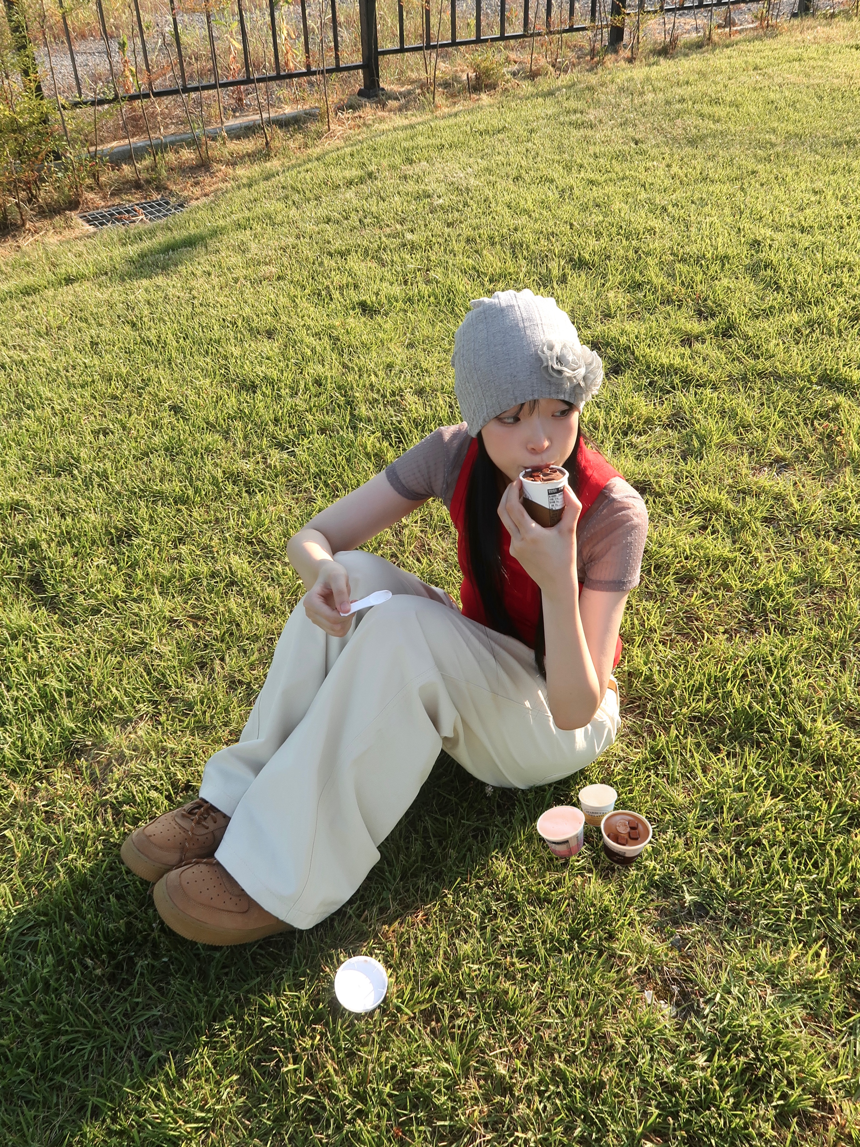 Mosquito Murderers Keep Calm And Kill Msqito Sleeveless Red, Nike Air Force 1 '07 WB Flax 착용 스타일 - 3