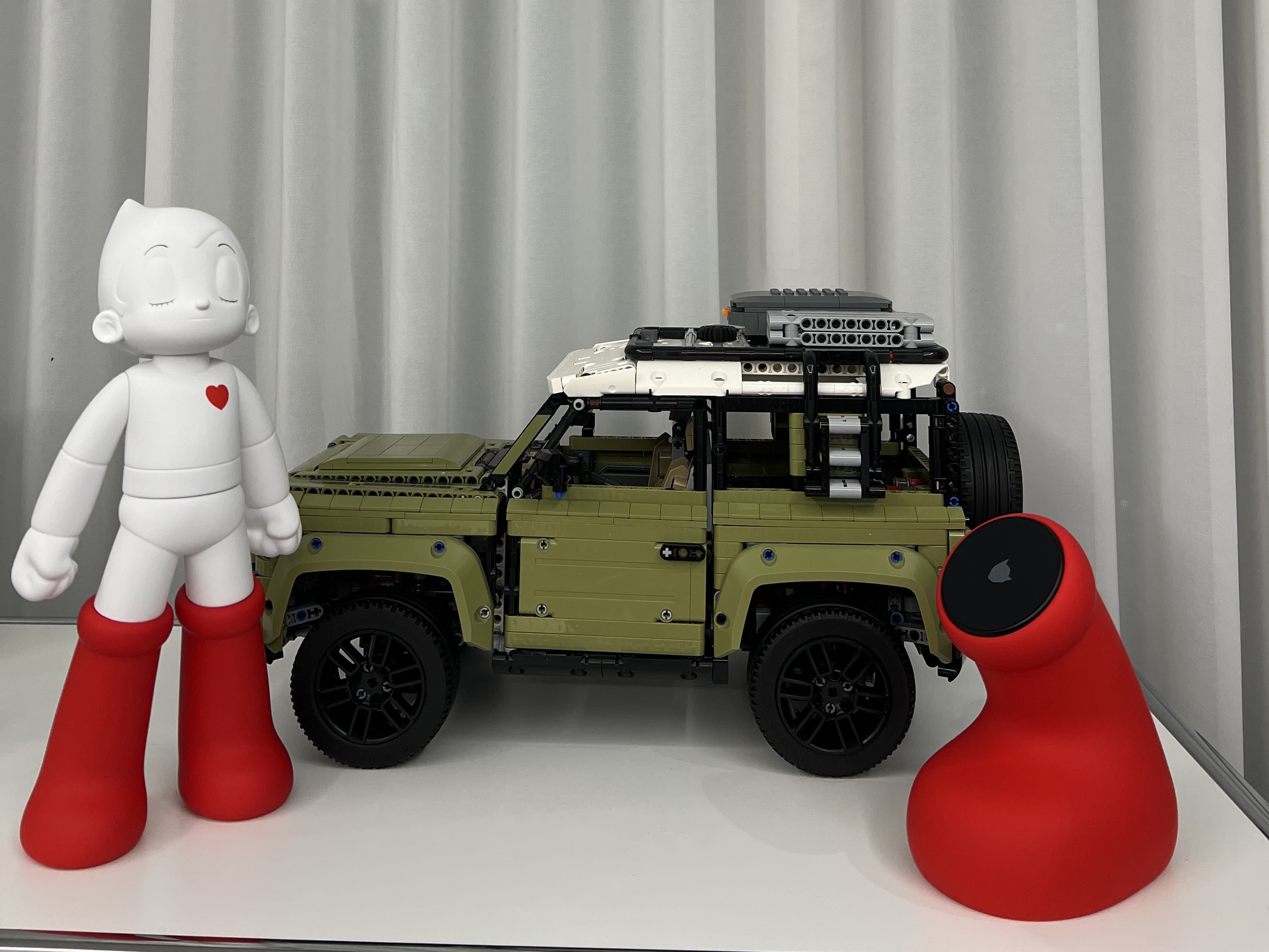 Astroboy Edition Astroboy Special Package Red, Lego Land Rover Defender 착용 스타일 - 2
