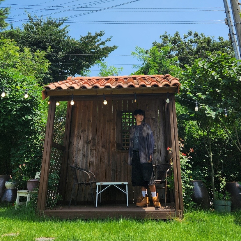 Project G/R Reworked Bermuda Shorts Black, Timberland Premium 6 inch Waterproof Boot Wheat Nubuck - Wide 착용 스타일 - 3