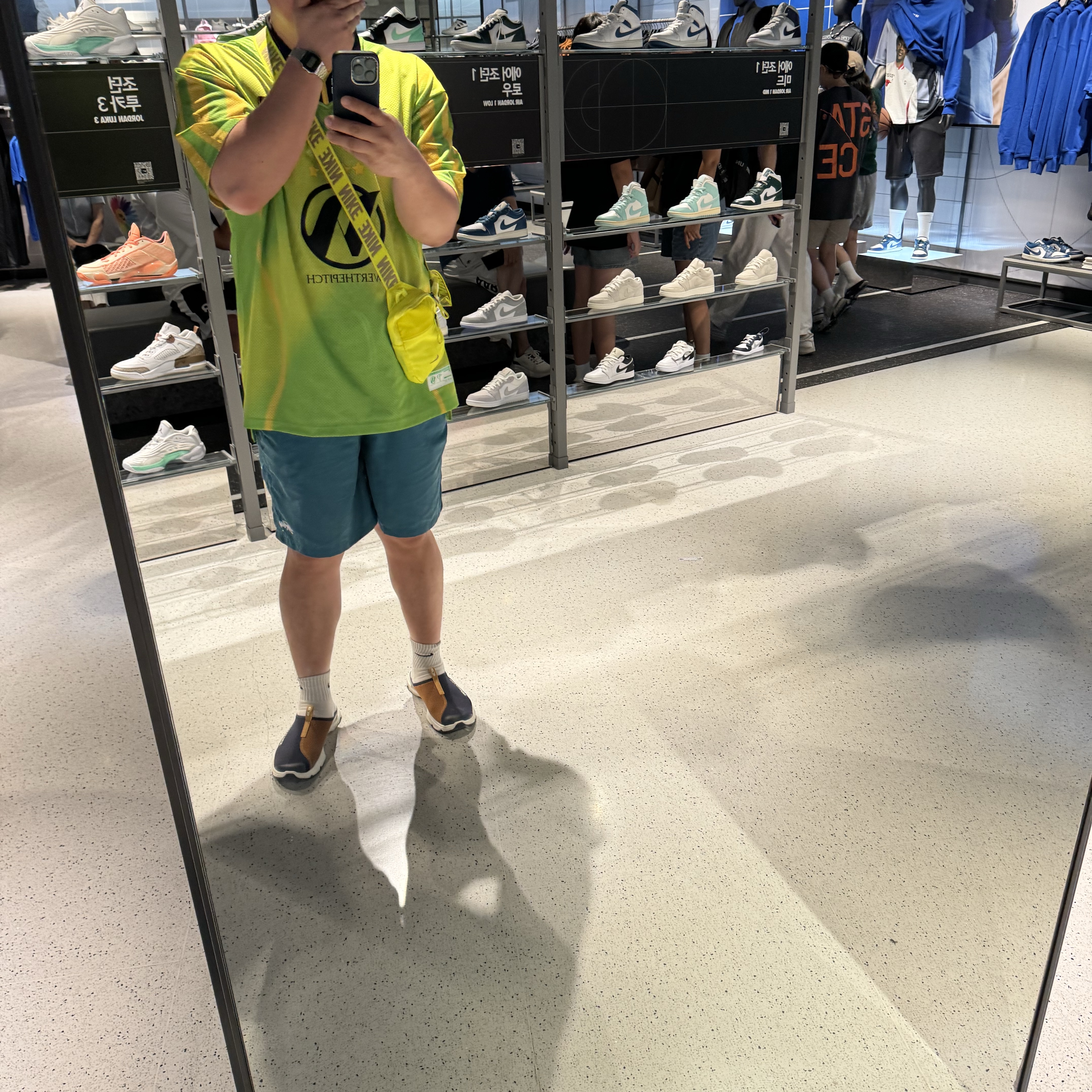 Salomon RX Slide 3.0 Dark Sapphire 착용 스타일 - 1