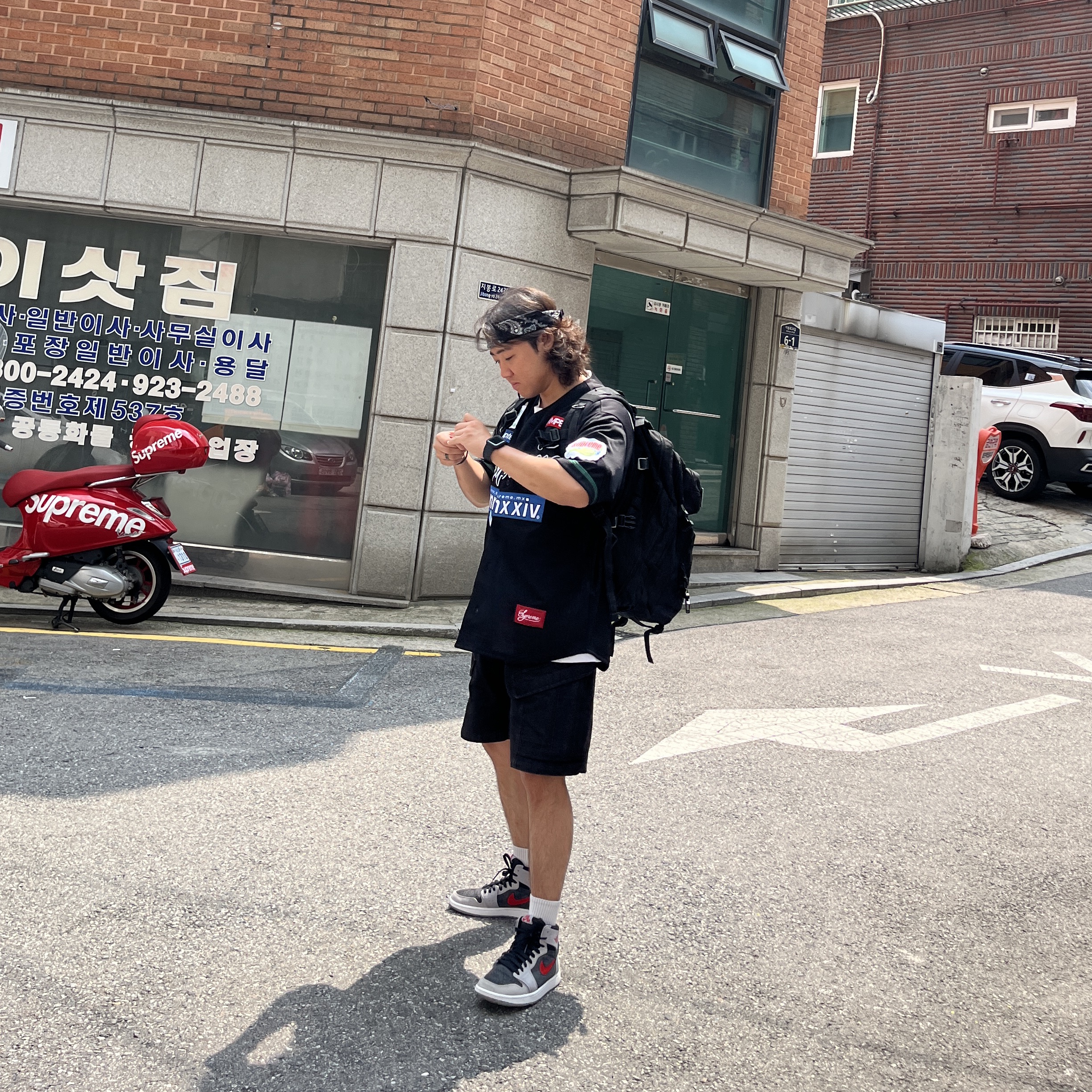 Supreme Chosen One Baseball Jersey Black - 24SS 착용 스타일 - 1