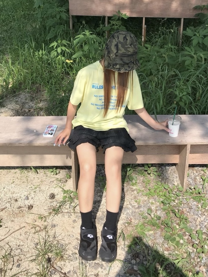 Roa Hiking Sandal Black 착용 스타일