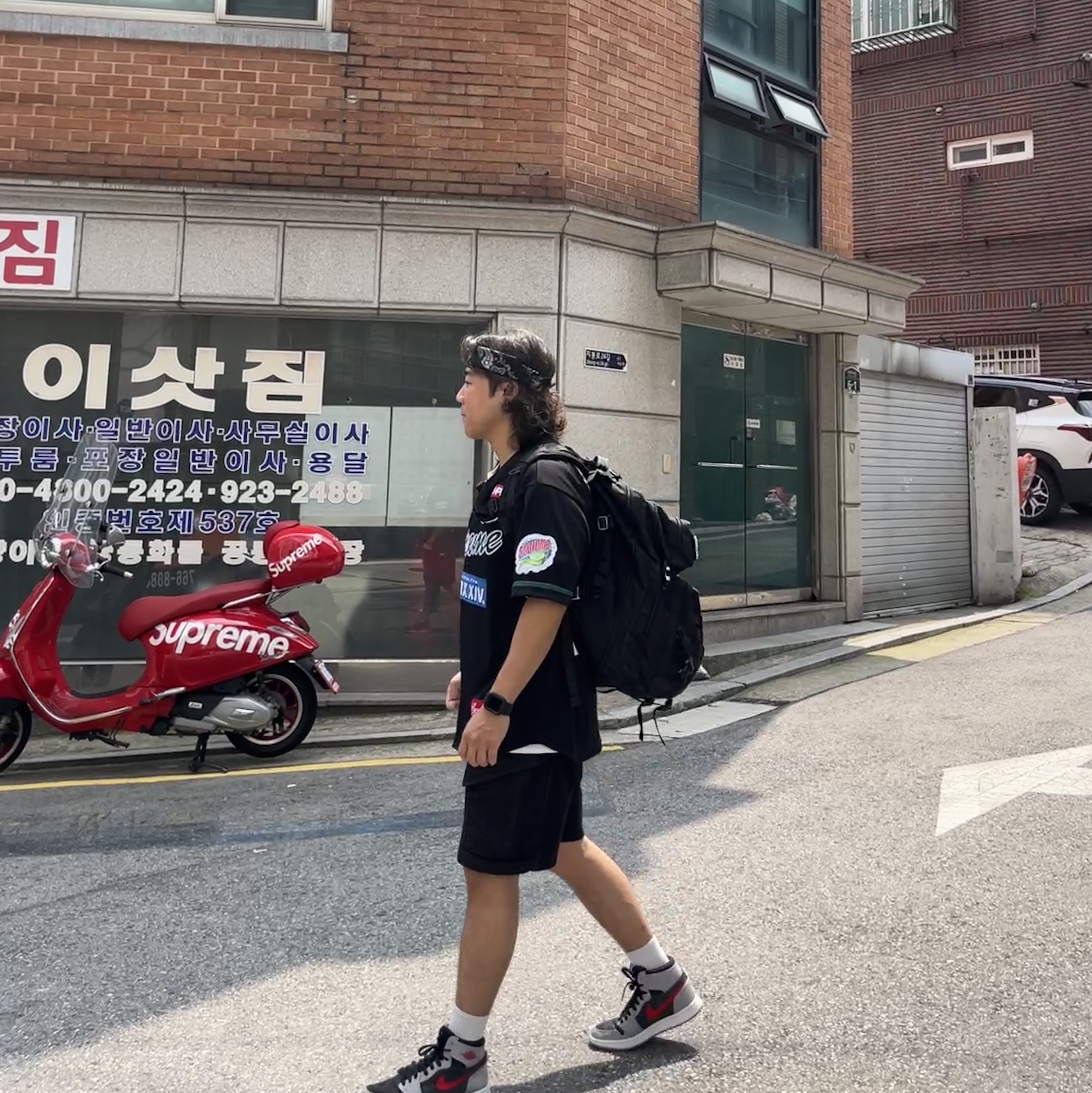 Supreme Chosen One Baseball Jersey Black - 24SS 착용 스타일 - 2