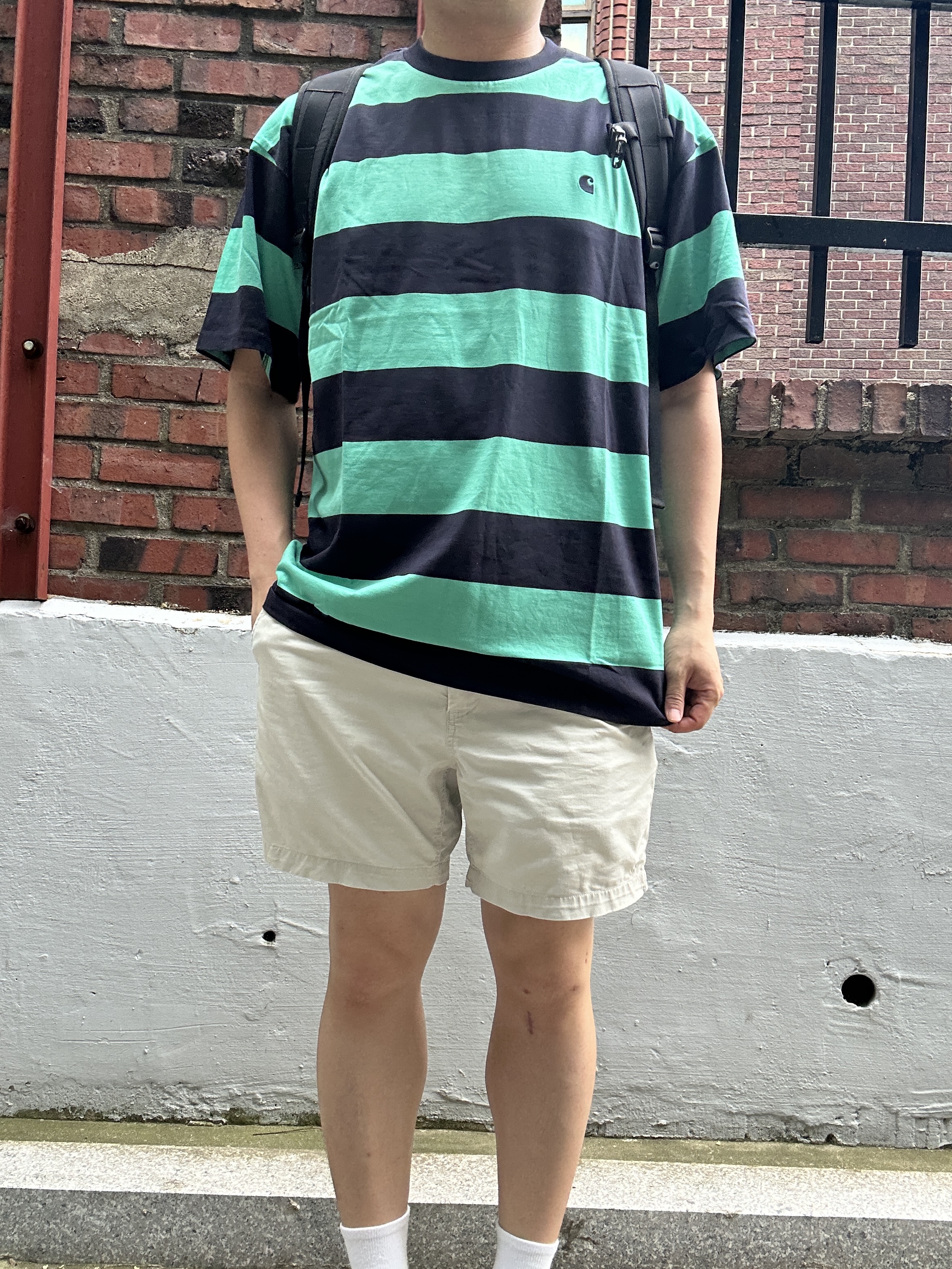 Vans Slip-On Checkerboard 착용 스타일 - 2